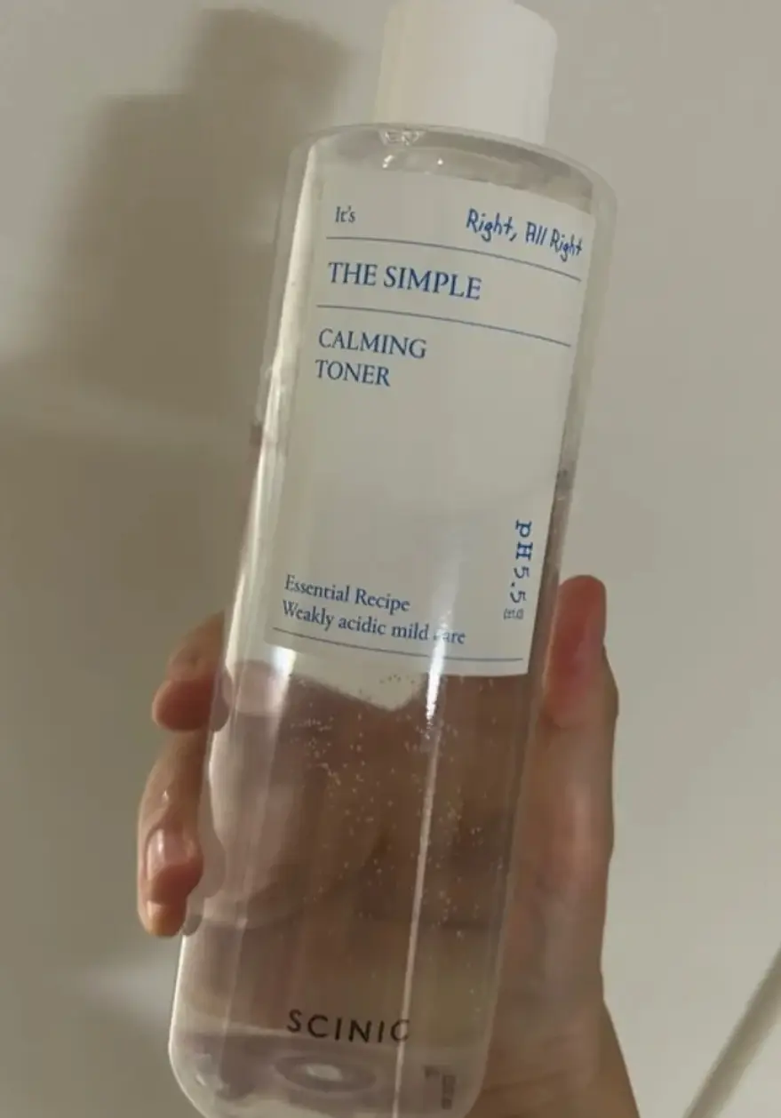 선택된 언니의파우치 리뷰 이미지 - [더 심플 카밍 토너]