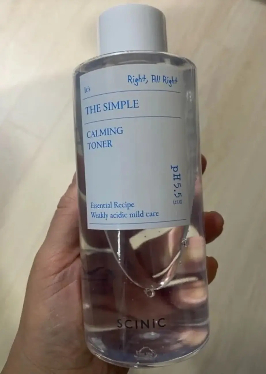 선택된 언니의파우치 리뷰 이미지 - [더 심플 카밍 토너]