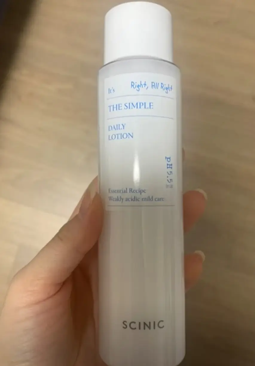 선택된 언니의파우치 리뷰 이미지 - [더 심플 데일리 로션]