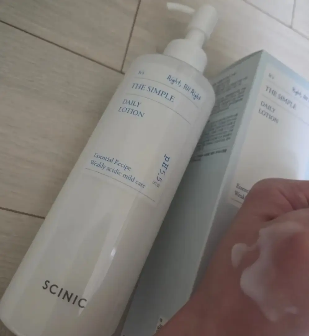 선택된 언니의파우치 리뷰 이미지 - [더 심플 데일리 로션]