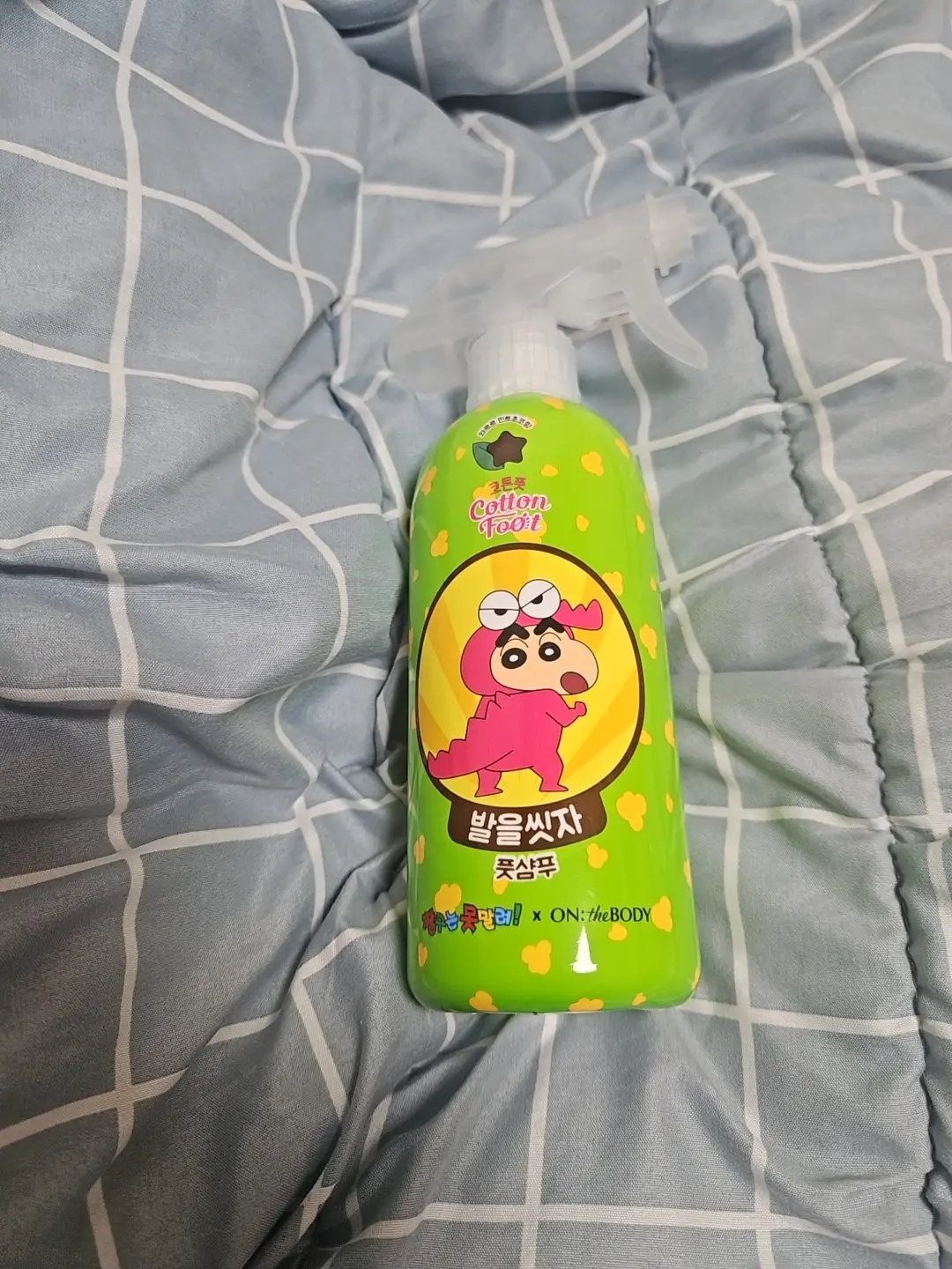 선택된 언니의파우치 리뷰 이미지 - [(짱구에디션) 발을 씻자 풋샴푸]