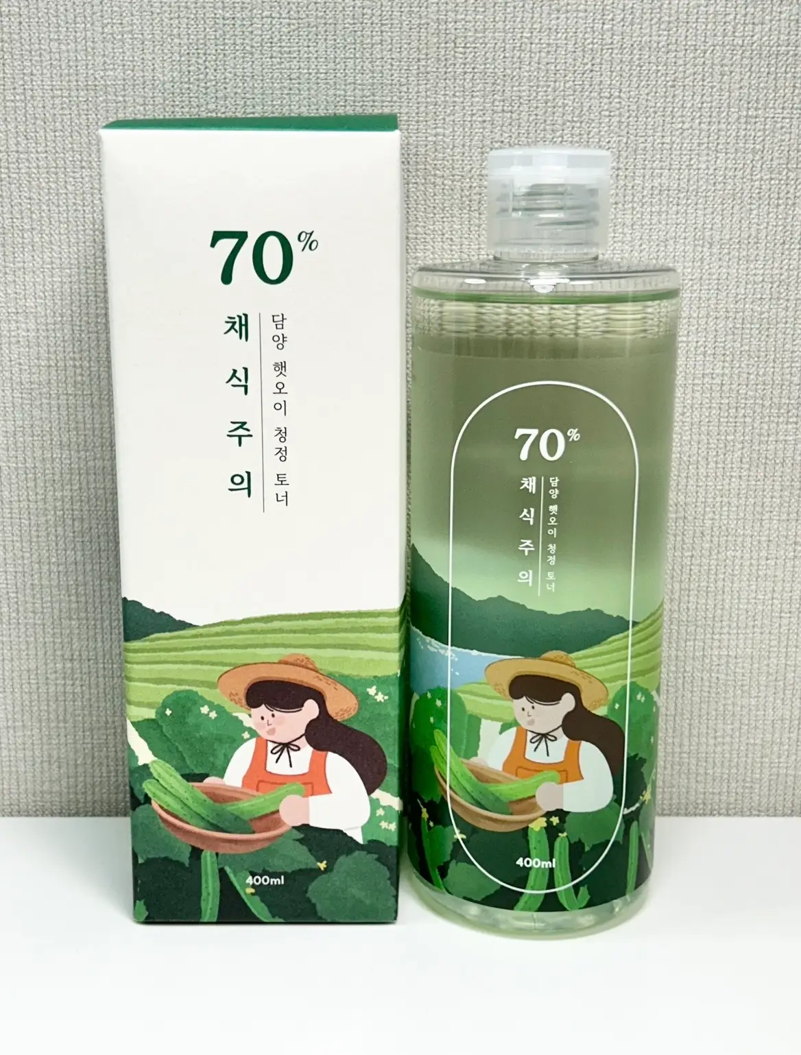 선택된 언니의파우치 리뷰 이미지 - [담양 햇오이 70프로 청정 토너]