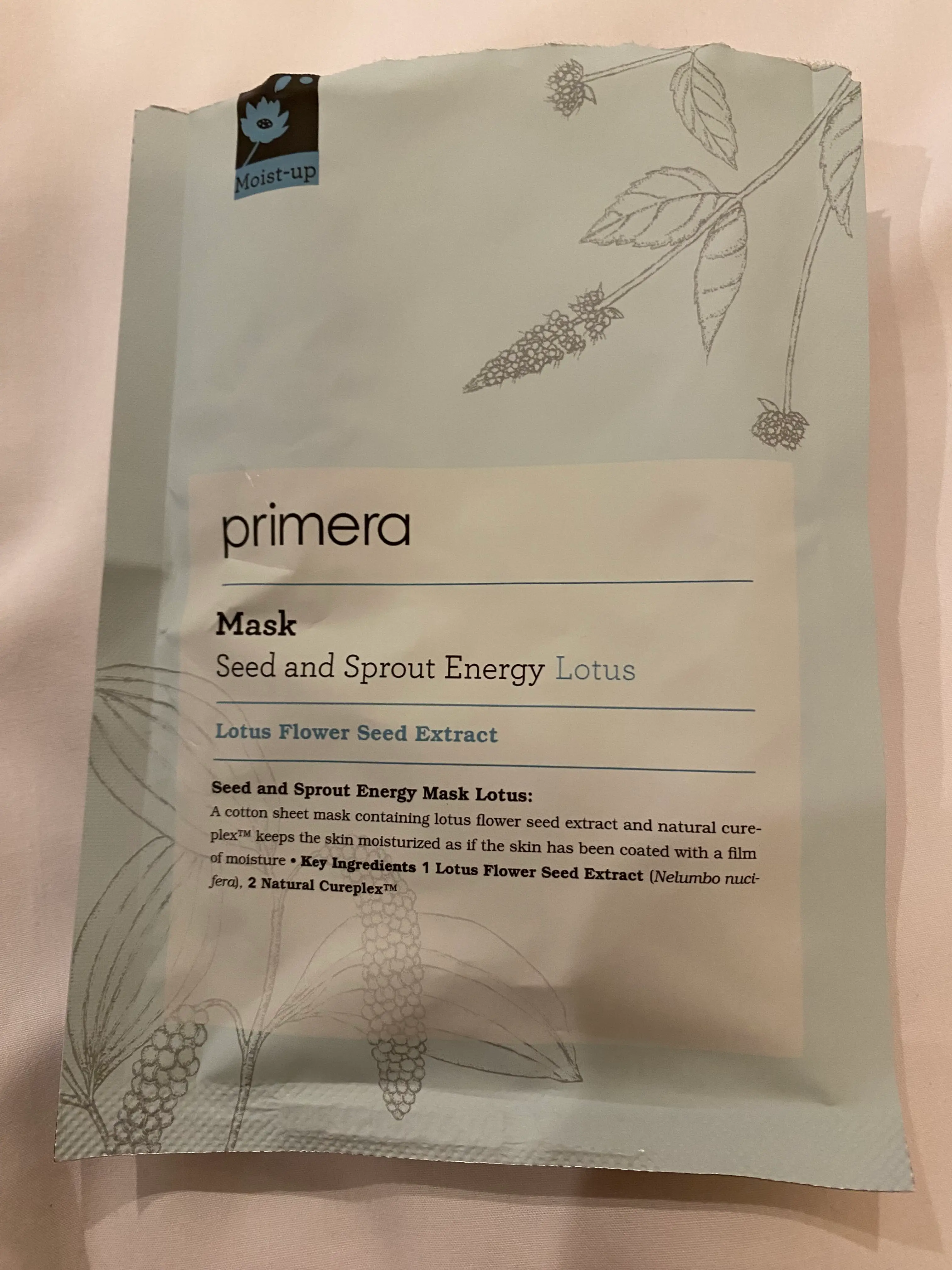 선택된 언니의파우치 리뷰 이미지 - [씨드 앤 스프라우트 에너지 마스크 [로터스]]