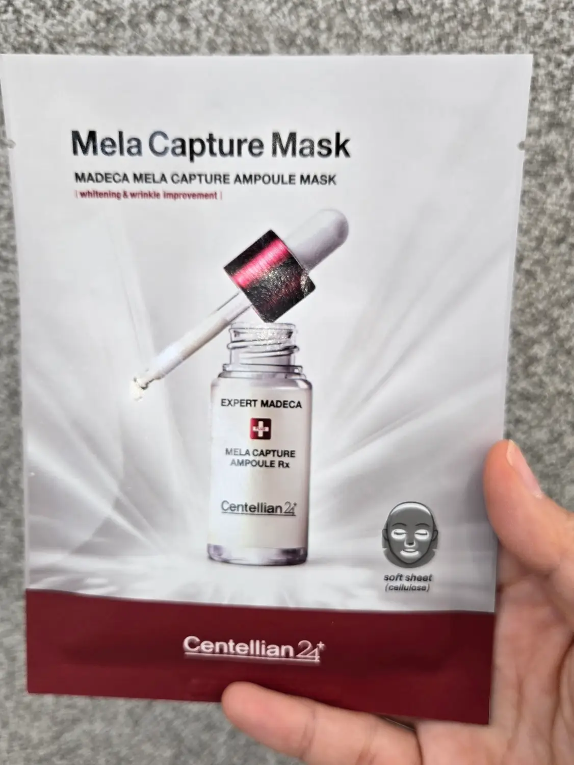 선택된 언니의파우치 리뷰 이미지 - [마데카 멜라 캡처 앰플 마스크]