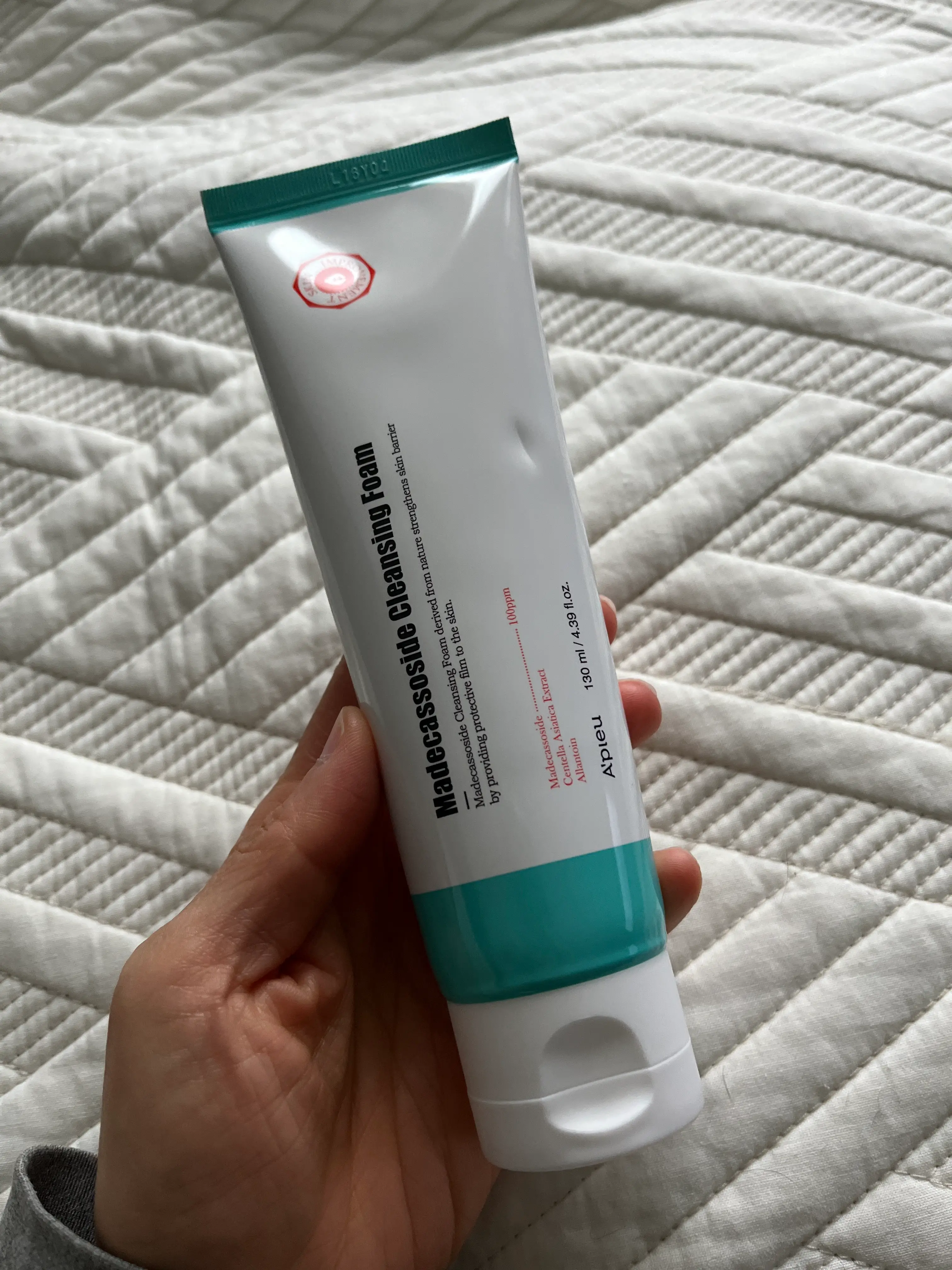 선택된 언니의파우치 리뷰 이미지 - [마데카소사이드 클렌징 폼]