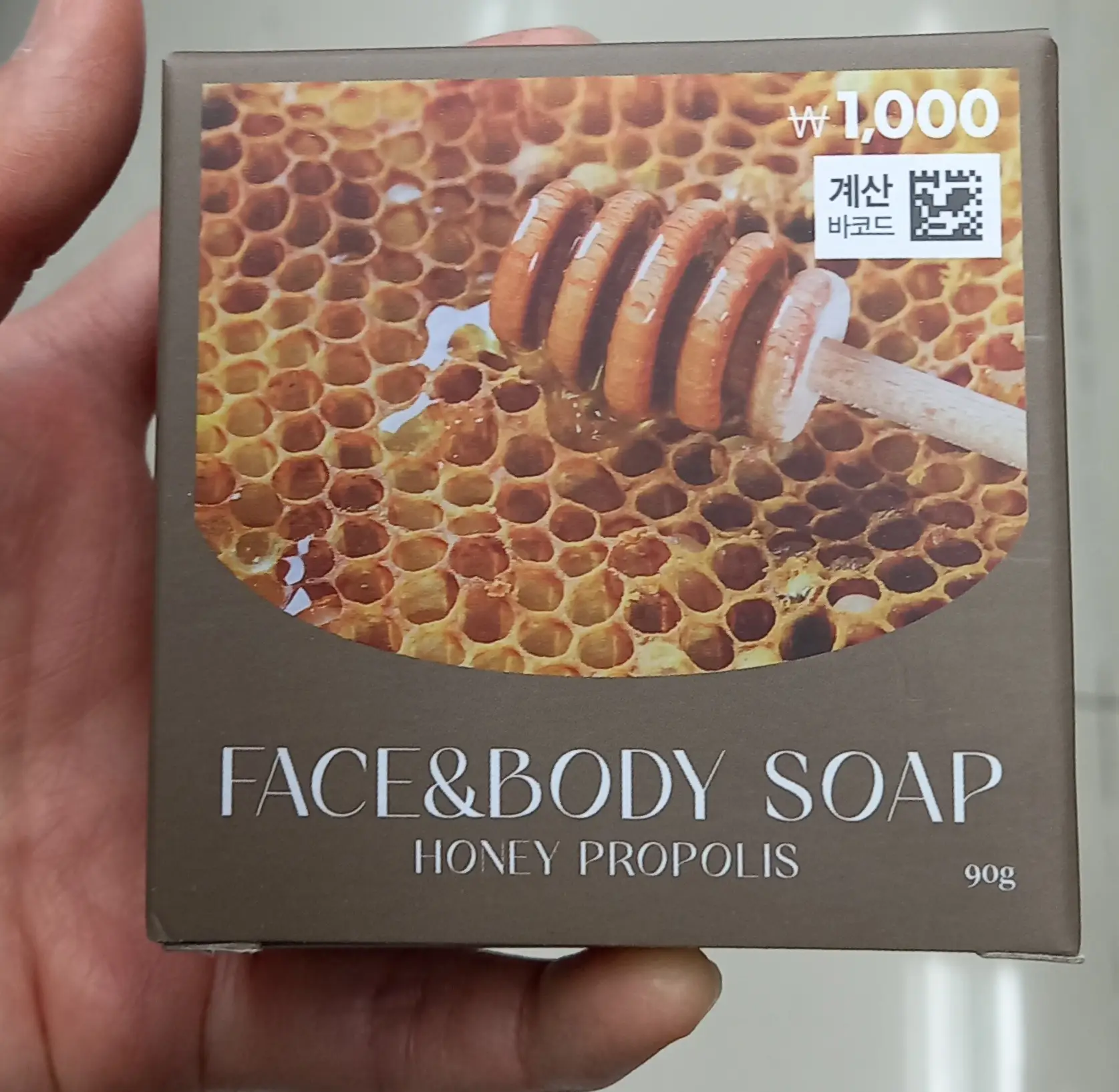 선택된 언니의파우치 리뷰 이미지 - [허니 프로폴리스 비누]