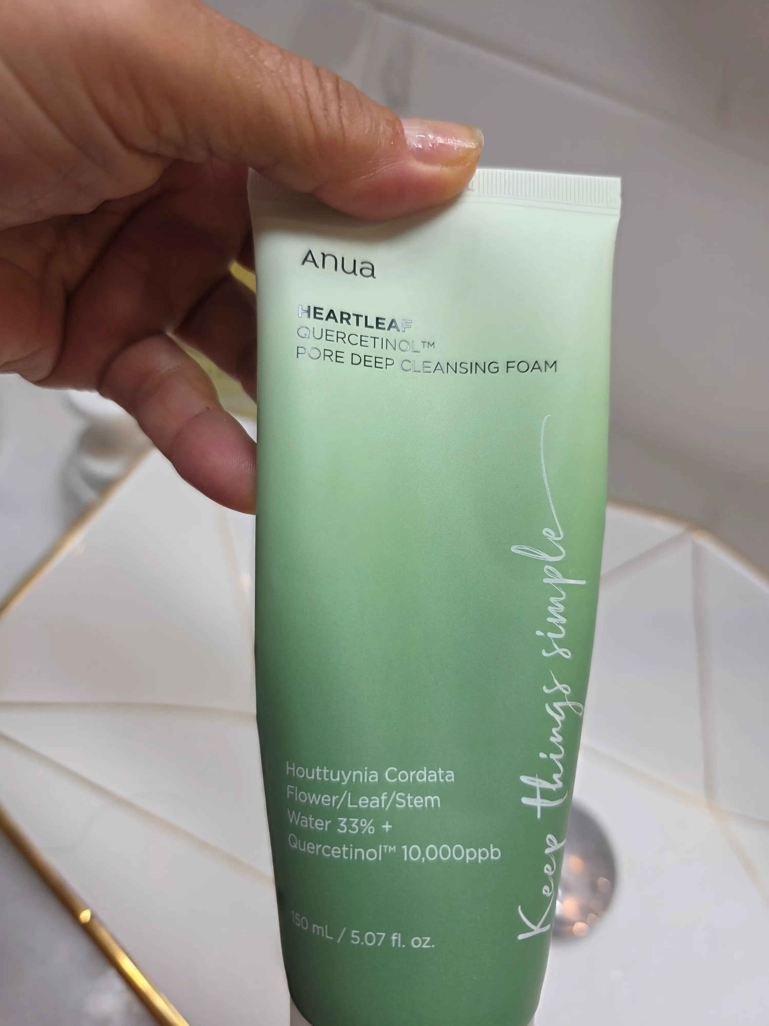 선택된 언니의파우치 리뷰 이미지 - [어성초 쿼세티놀 모공 딥 클렌징 폼]