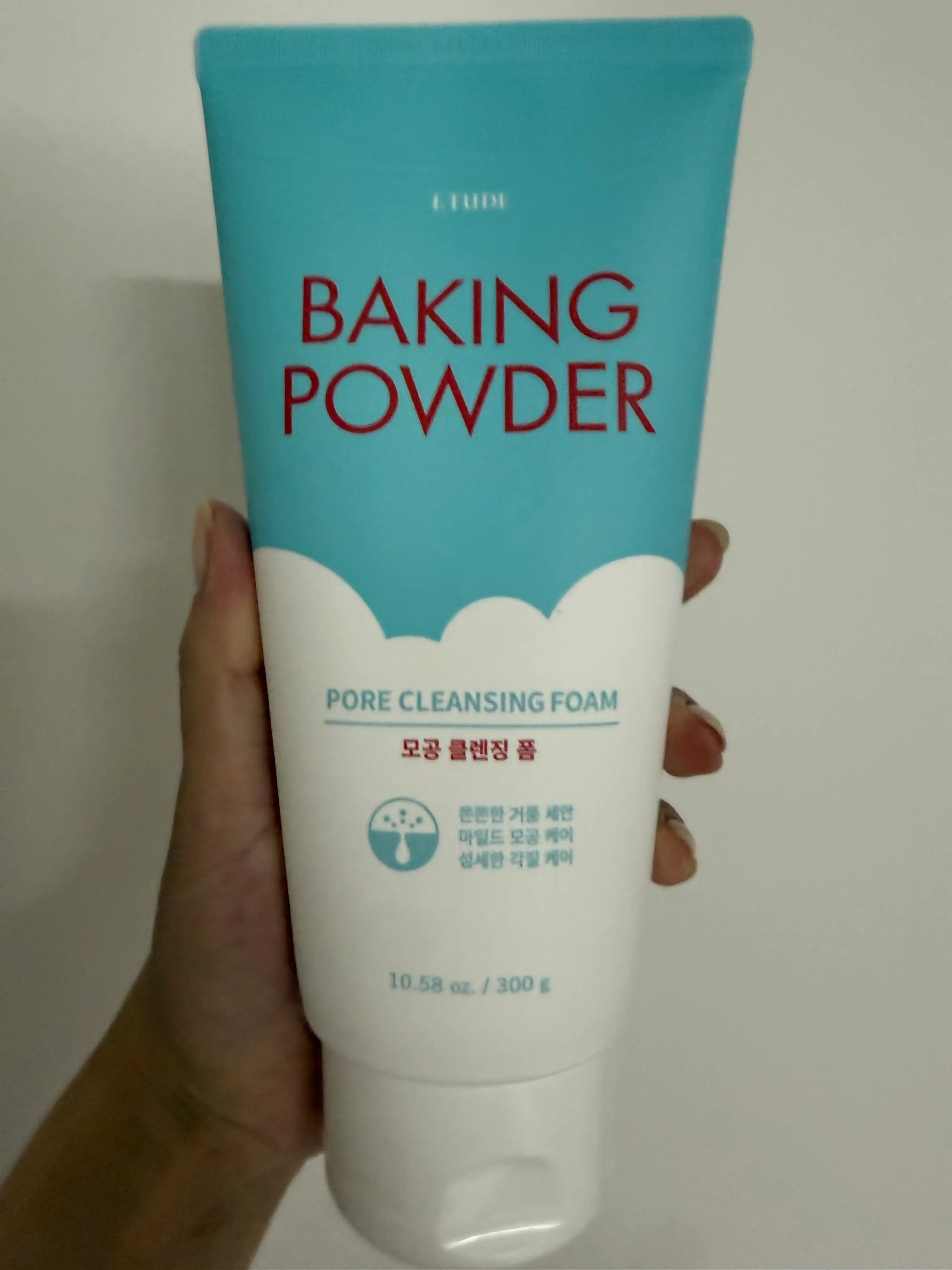 선택된 언니의파우치 리뷰 이미지 - [베이킹 파우더 모공 클렌징폼]