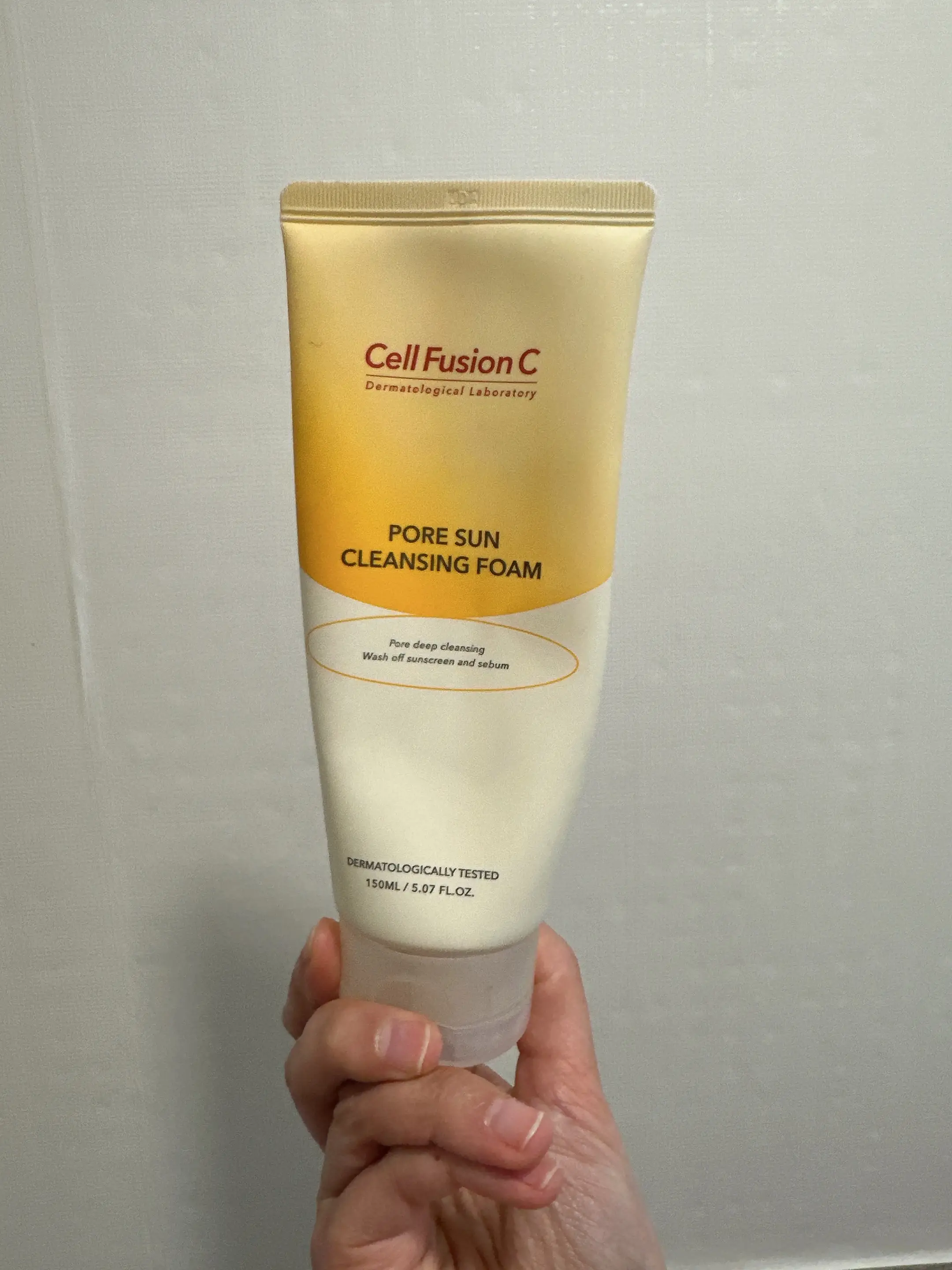 선택된 언니의파우치 리뷰 이미지 - [포어 썬 클렌징 폼]