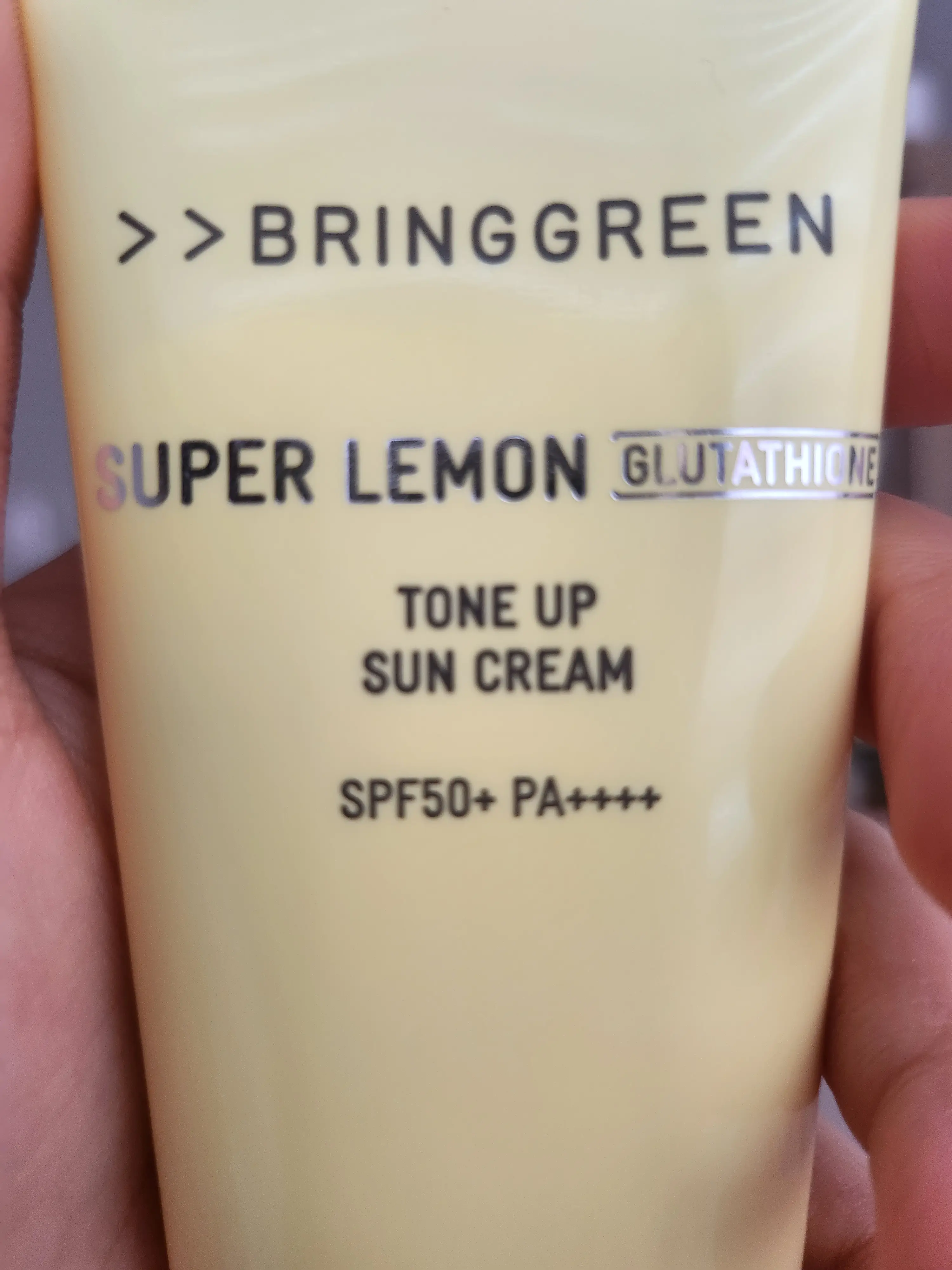 선택된 언니의파우치 리뷰 이미지 - [슈퍼레몬 글루타치온 톤업 선크림]