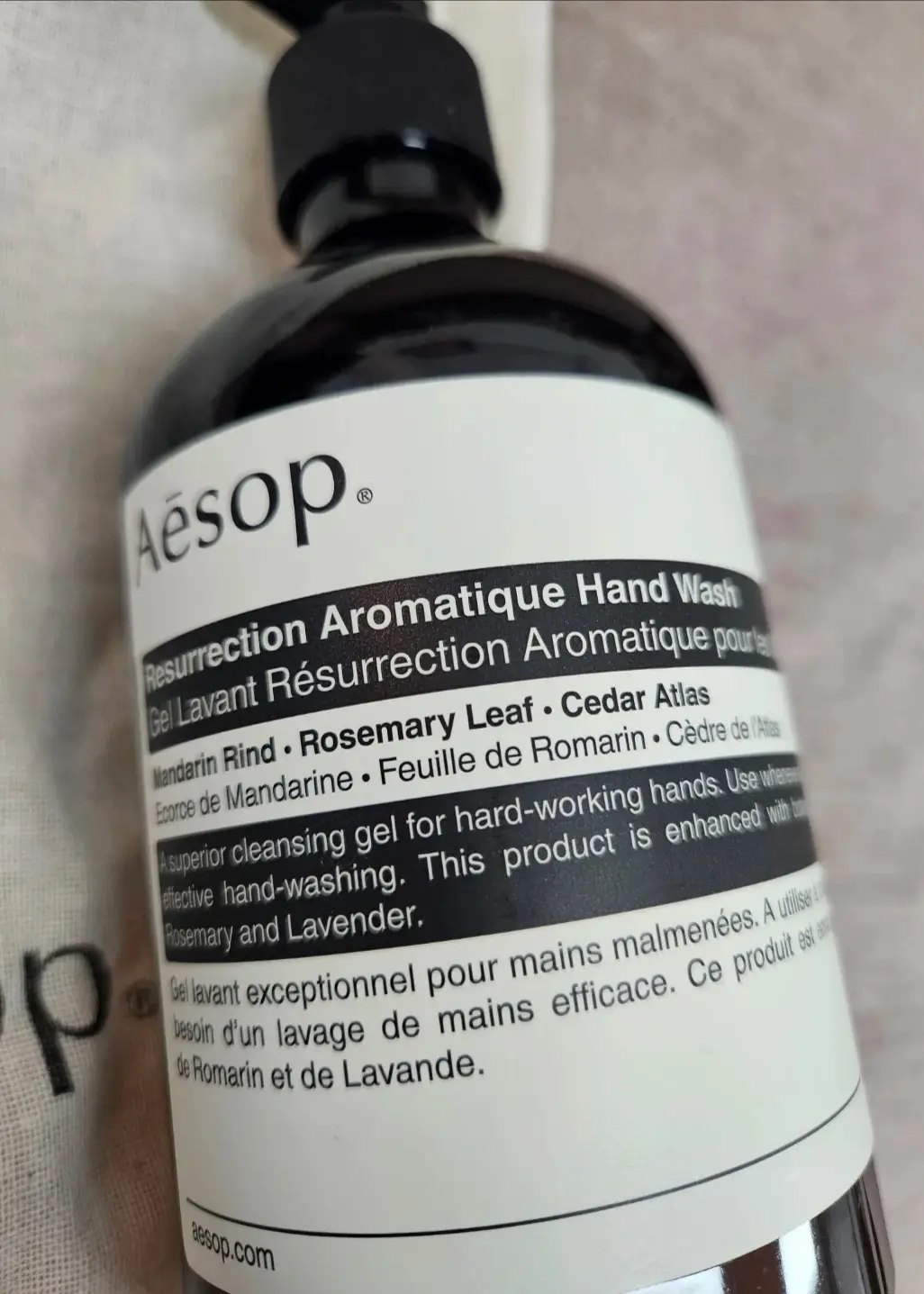 선택된 언니의파우치 리뷰 이미지 - [레저렉션 아로마틱 핸드워시]