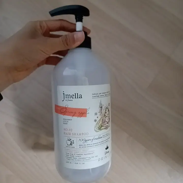 선택된 언니의파우치 리뷰 이미지 - [디즈니 스프링 애플 헤어 샴푸 [라푼젤]]