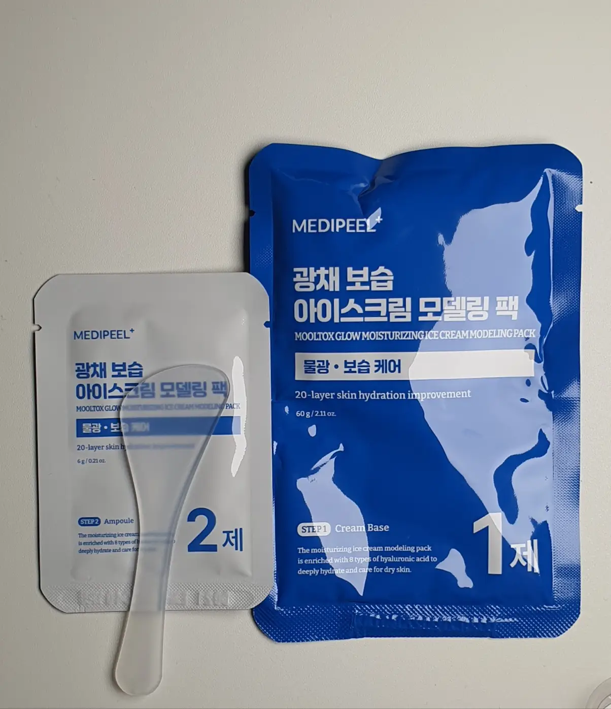 선택된 언니의파우치 리뷰 이미지 - [물톡스 광채 보습 아이스크림 모델링팩]