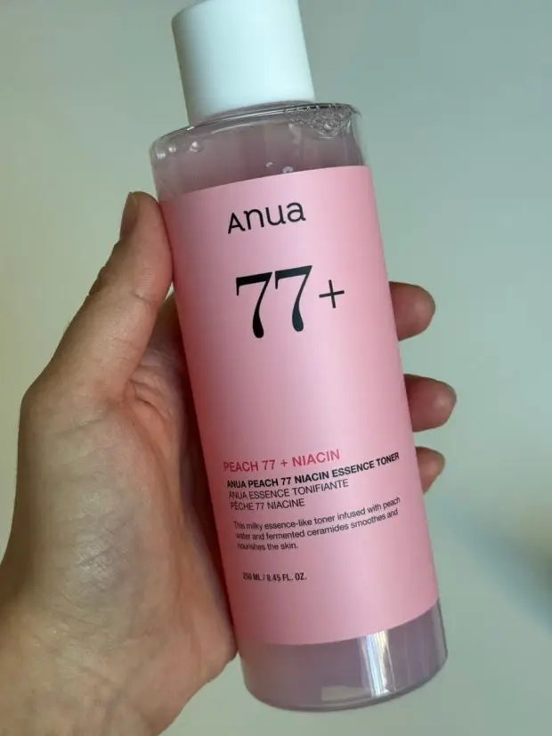 선택된 언니의파우치 리뷰 이미지 - [복숭아 77 나이아신 에센스 토너]