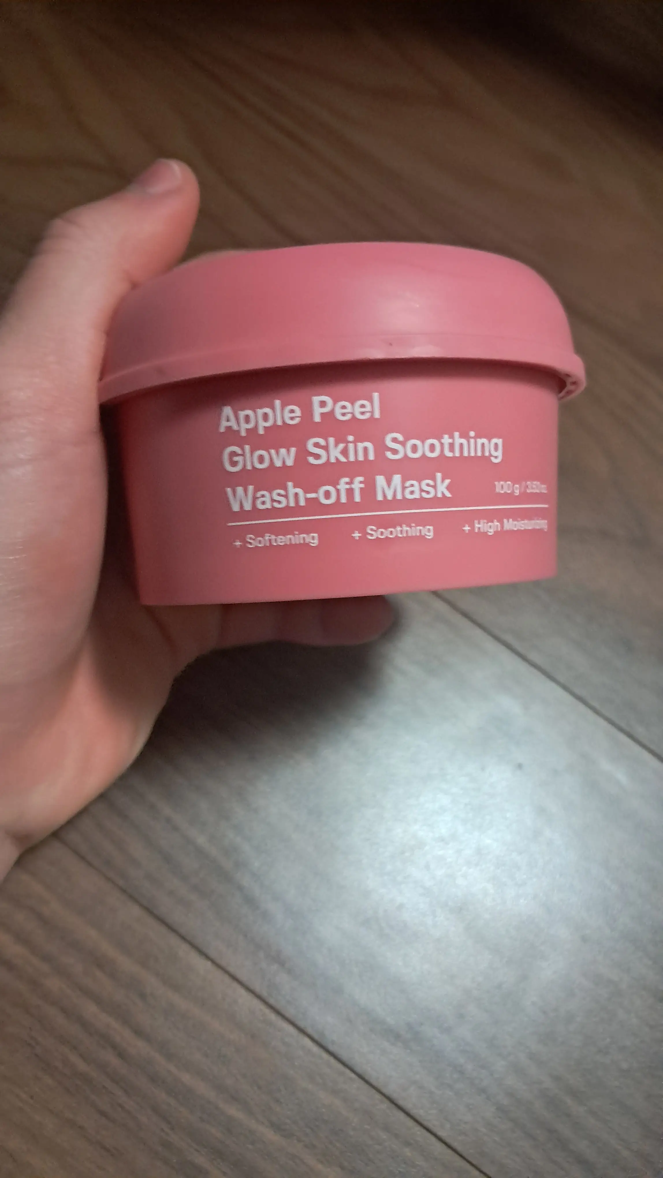 선택된 언니의파우치 리뷰 이미지 - [애플필 매끈 결 수딩 워시오프 마스크]