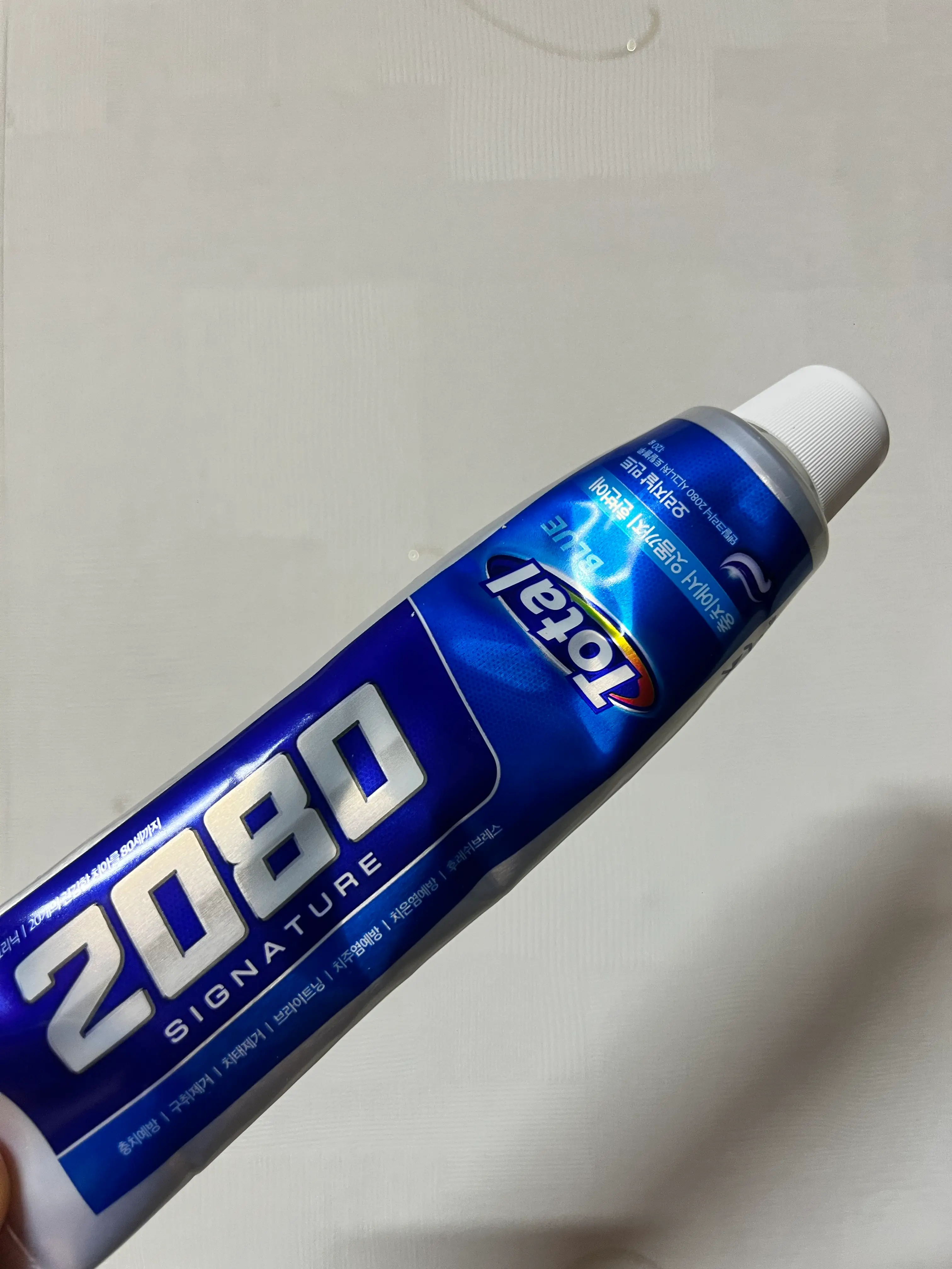 선택된 언니의파우치 리뷰 이미지 - [시그니처 토탈 블루 치약]