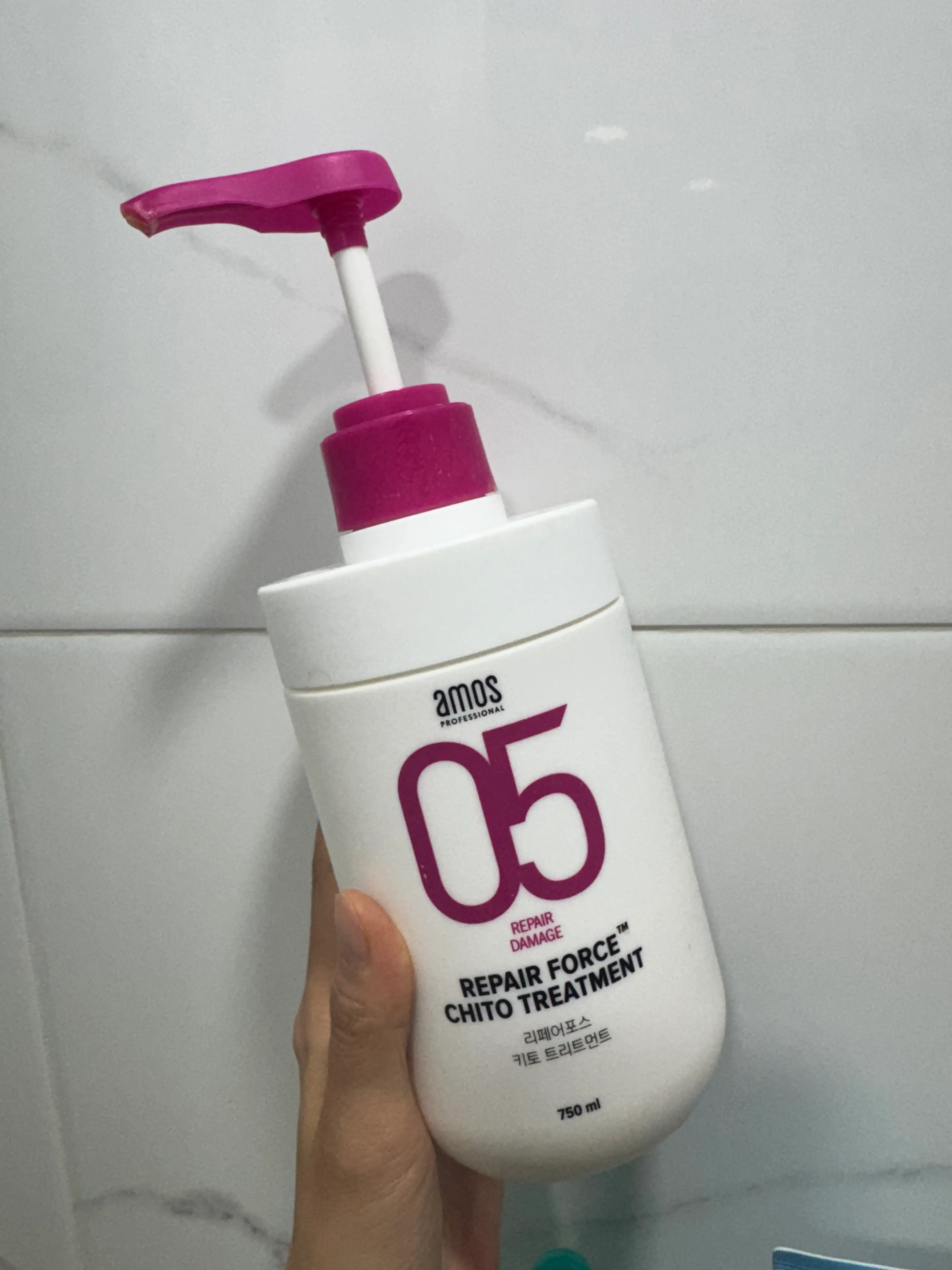 선택된 언니의파우치 리뷰 이미지 - [리페어포스 키토 트리트먼트]