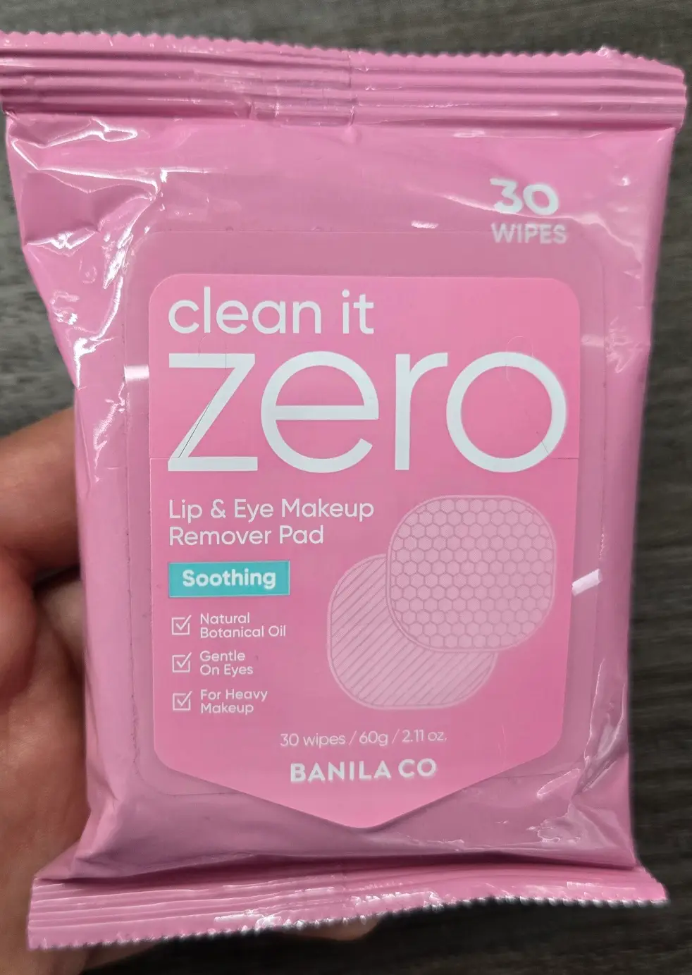 선택된 언니의파우치 리뷰 이미지 - [클린 잇 제로 립앤아이 리무버 패드]