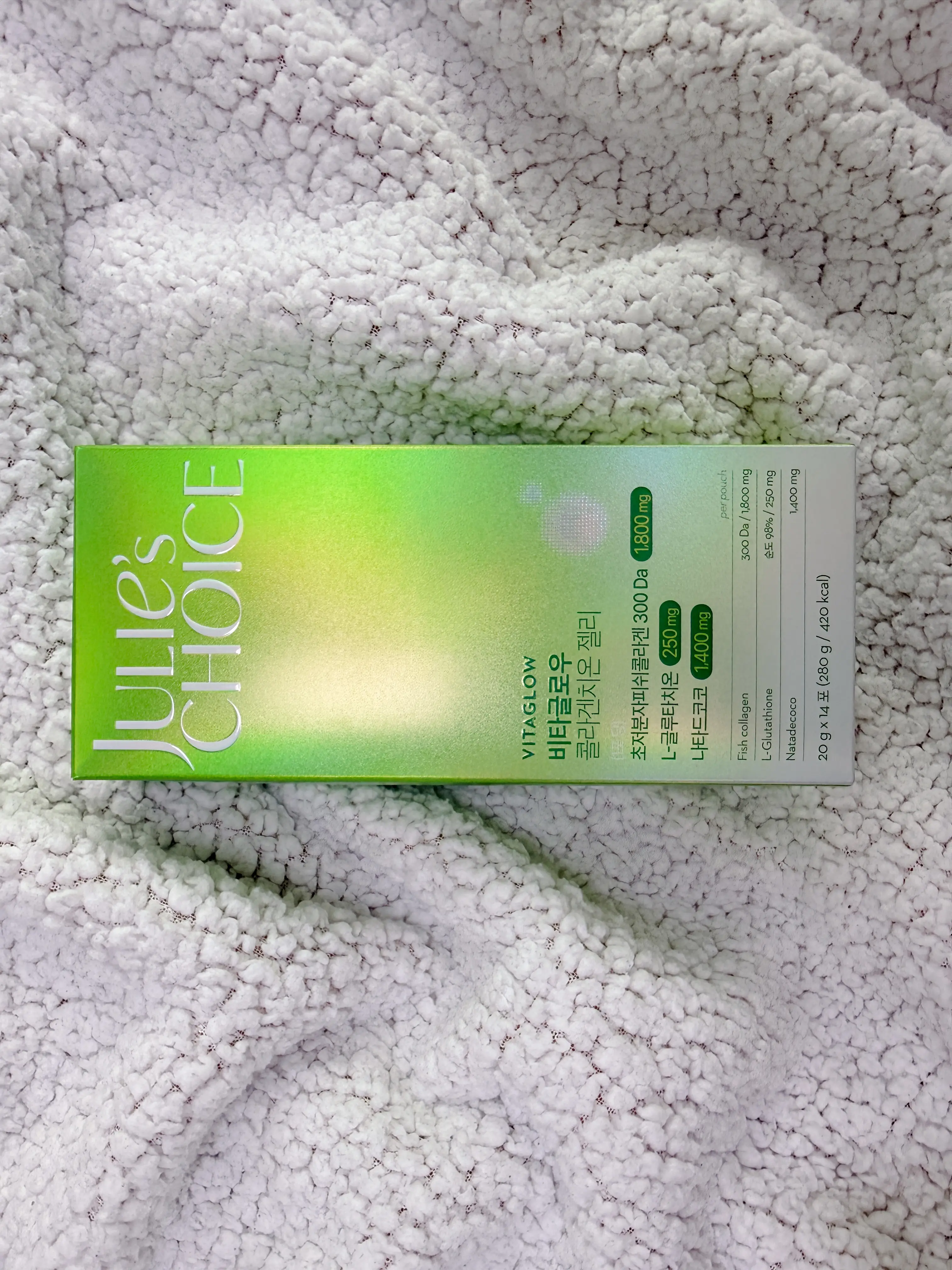 선택된 언니의파우치 리뷰 이미지 - [비타글로우 콜라겐치온 젤리]