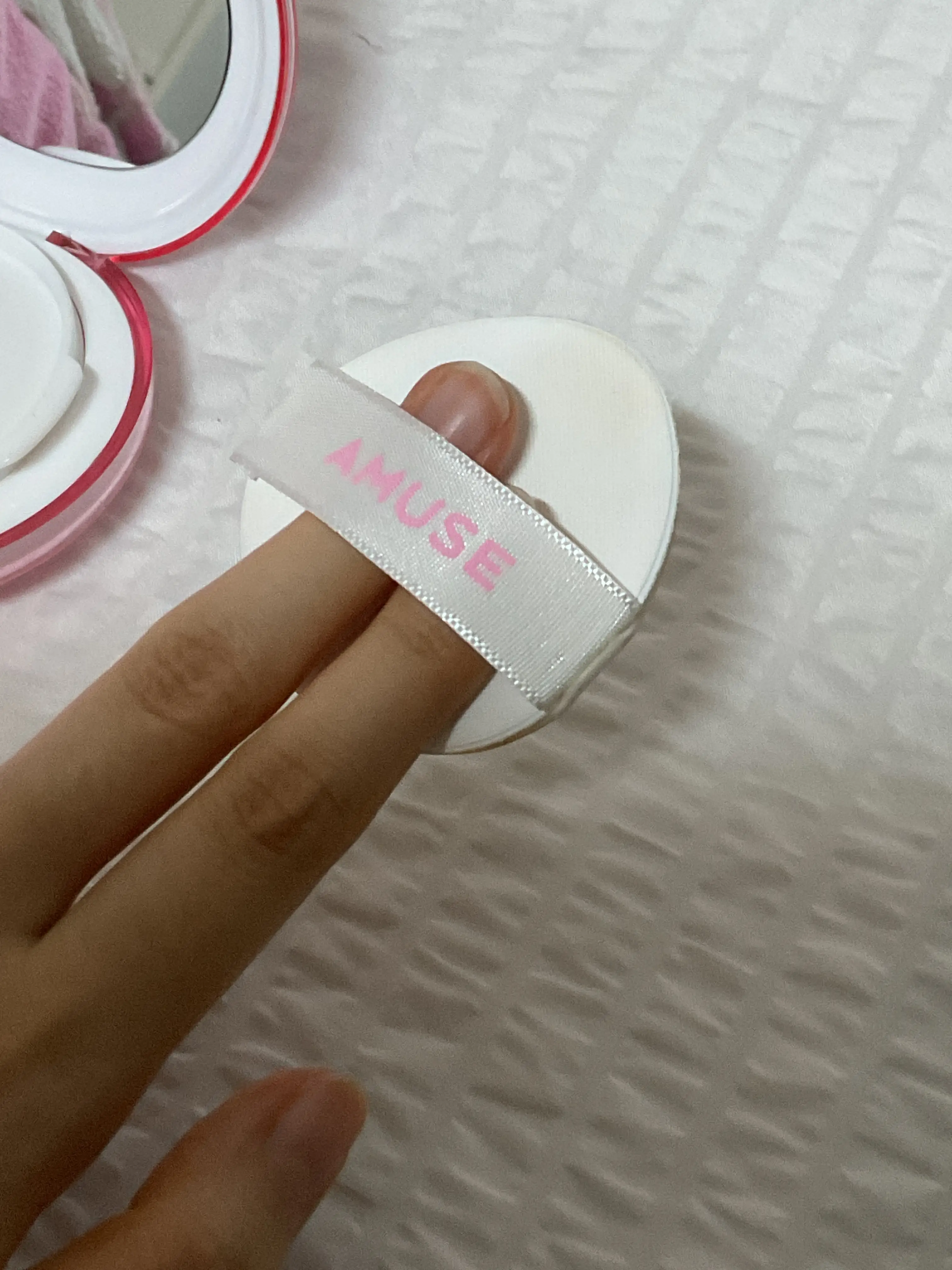 선택된 언니의파우치 리뷰 이미지 - [세라믹 스킨 퍼펙터 쿠션 퍼프]