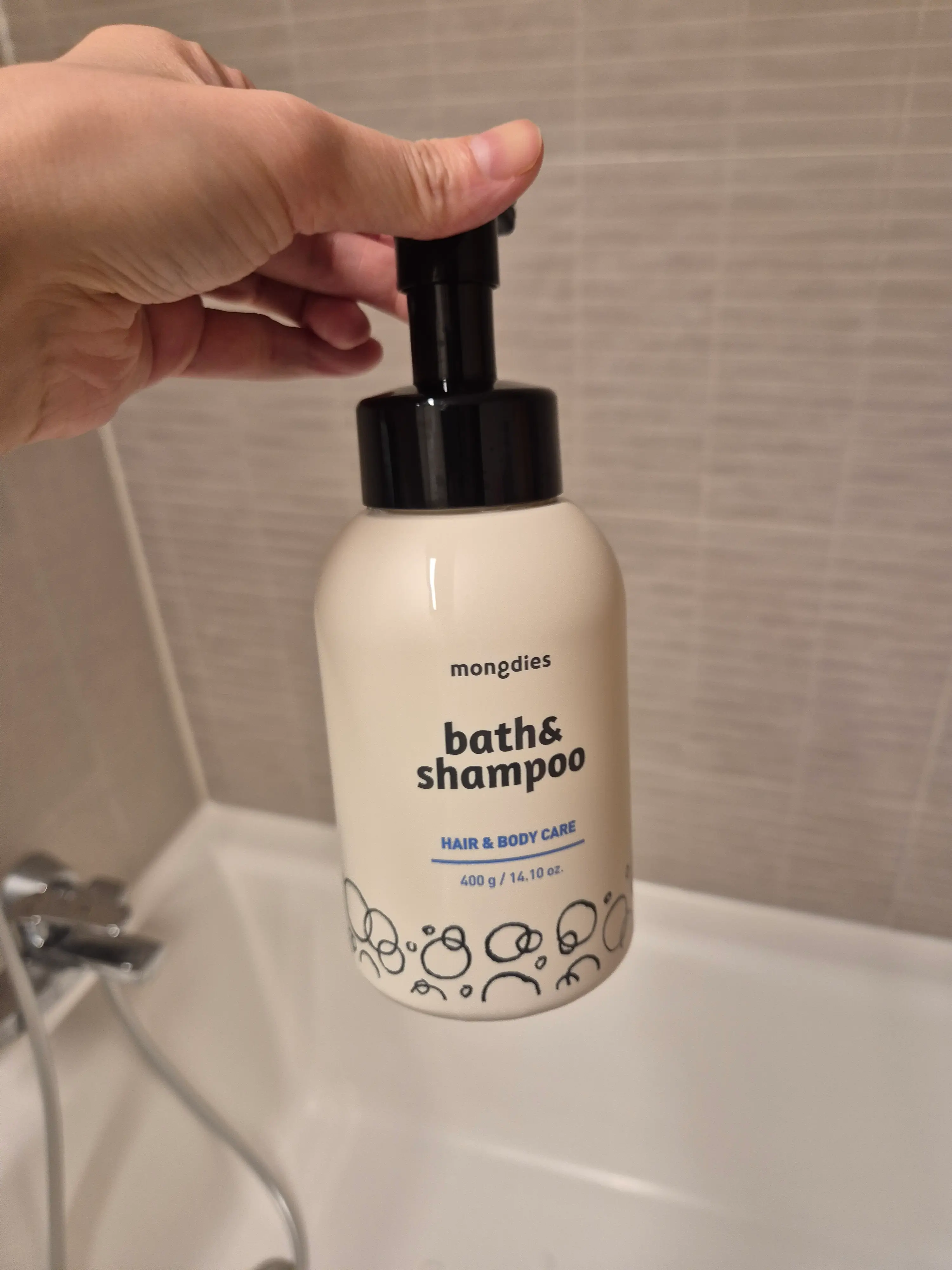 선택된 언니의파우치 리뷰 이미지 - [베이비 바스 앤드 샴푸]