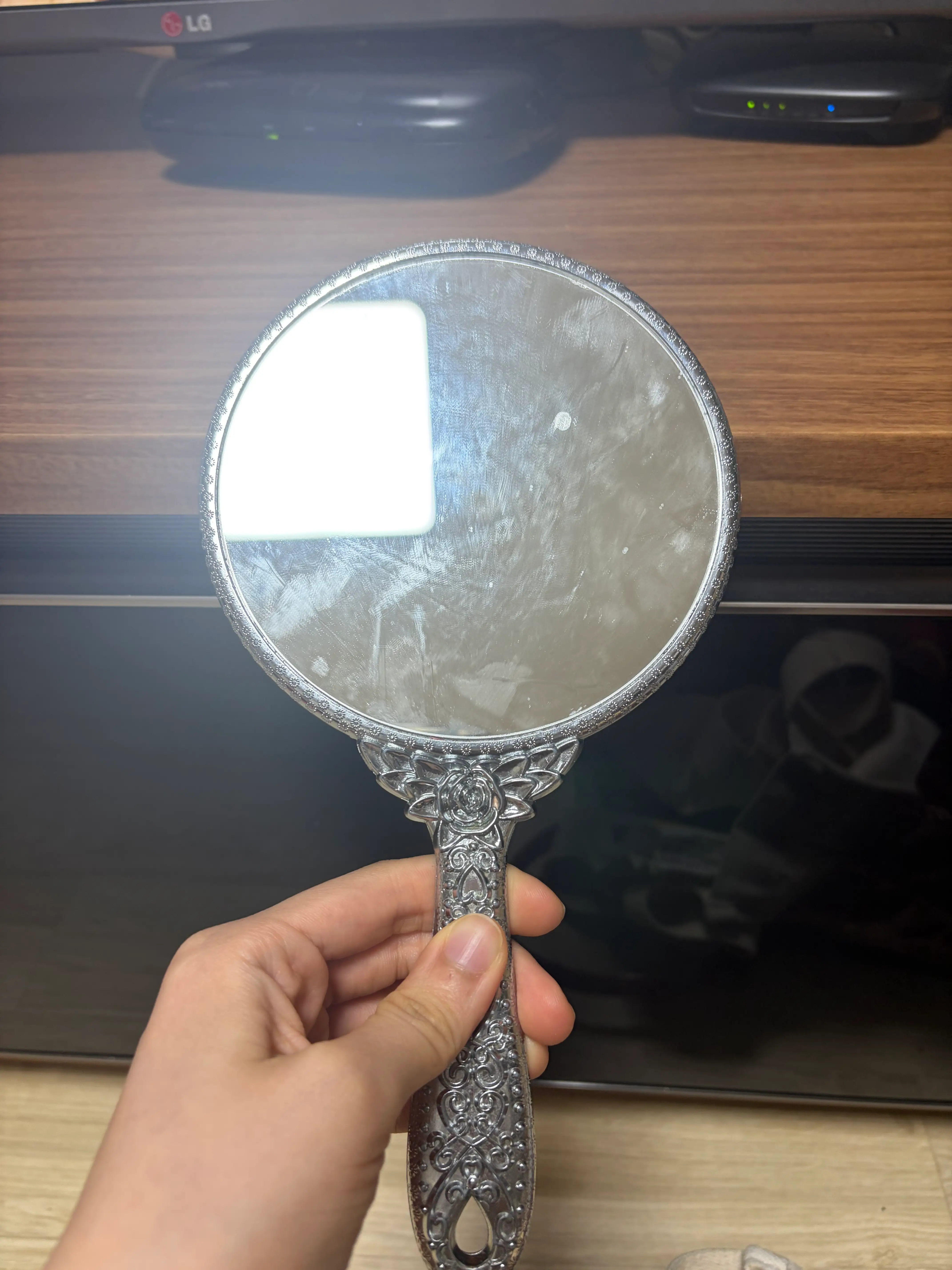 선택된 언니의파우치 리뷰 이미지 - [실버 공주 거울]