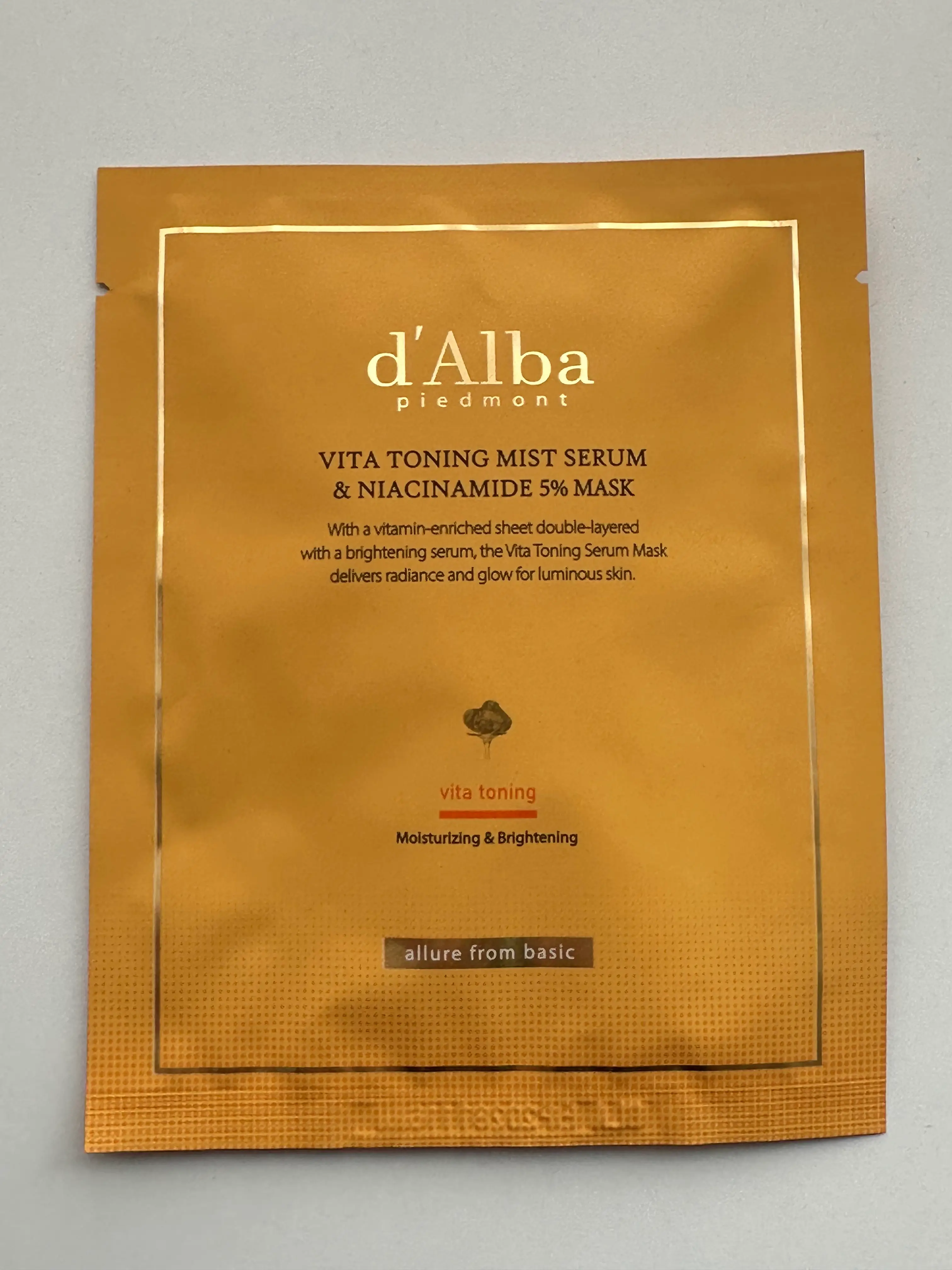 선택된 언니의파우치 리뷰 이미지 - [비타 토닝 미스트 세럼 앤 나이아신아마이드 5퍼센트 마스크]