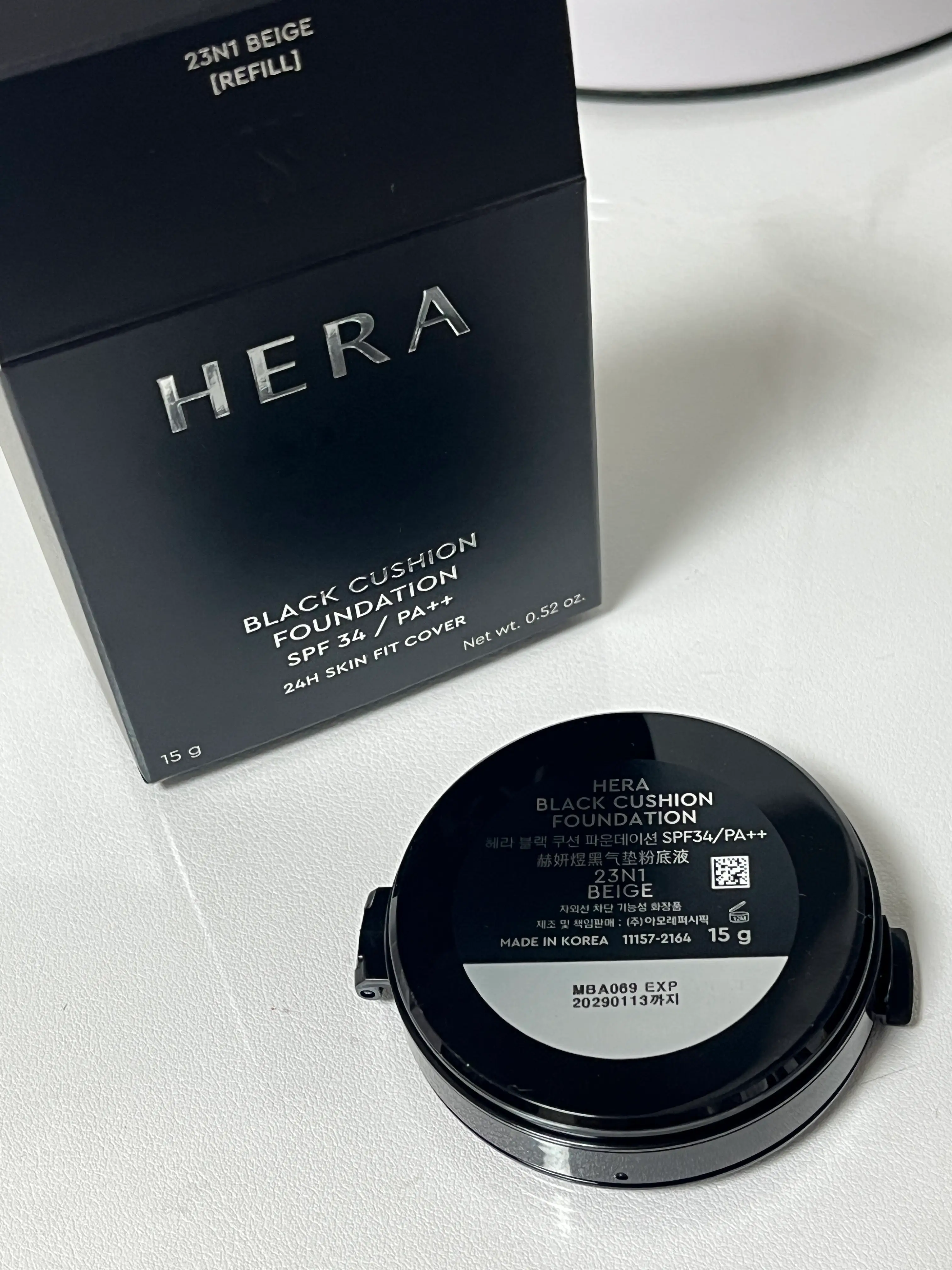 선택된 언니의파우치 리뷰 이미지 - [블랙 쿠션 파운데이션]