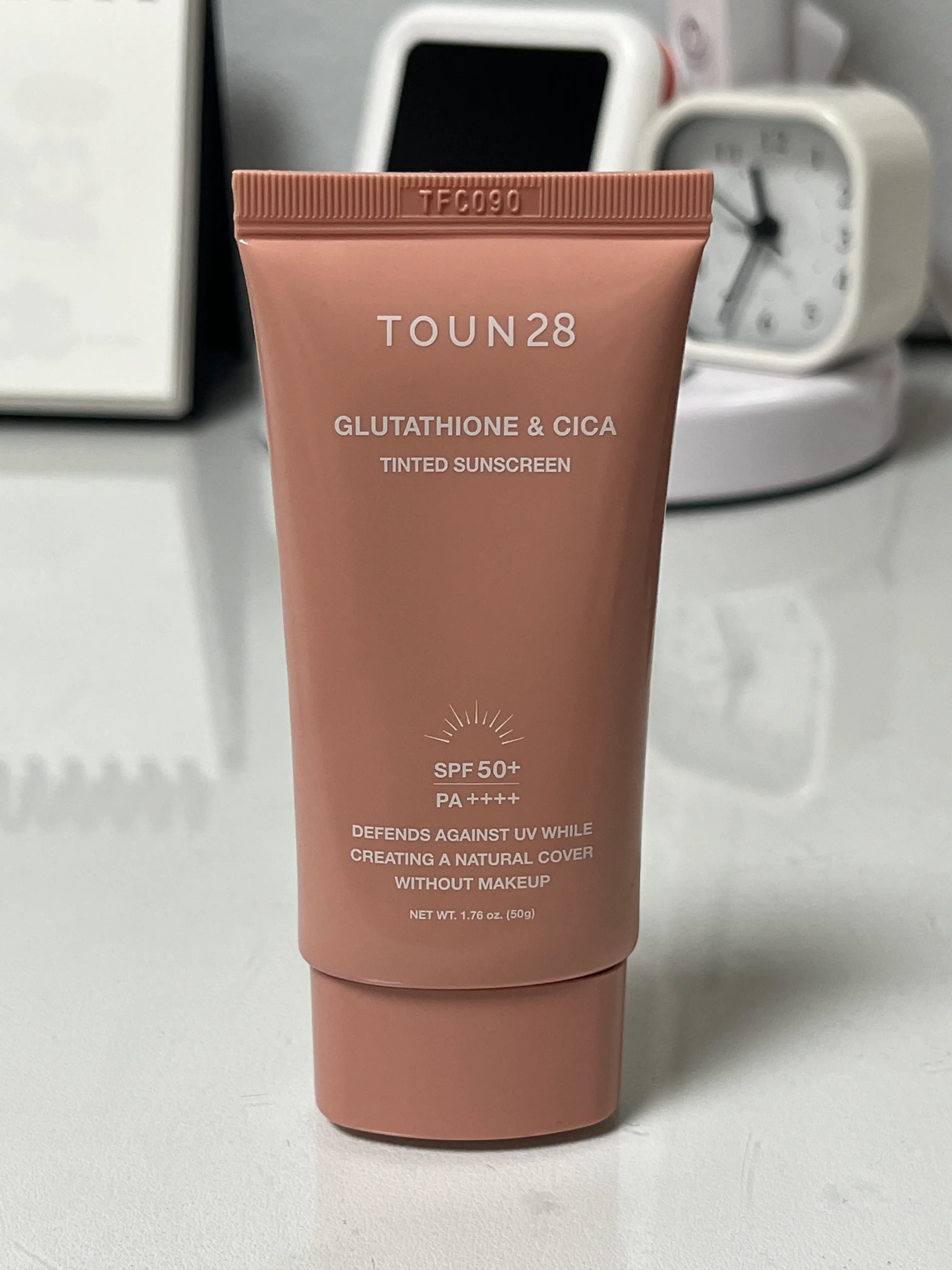 선택된 언니의파우치 리뷰 이미지 - [해남404 펩타시카 틴티드 선스크린]