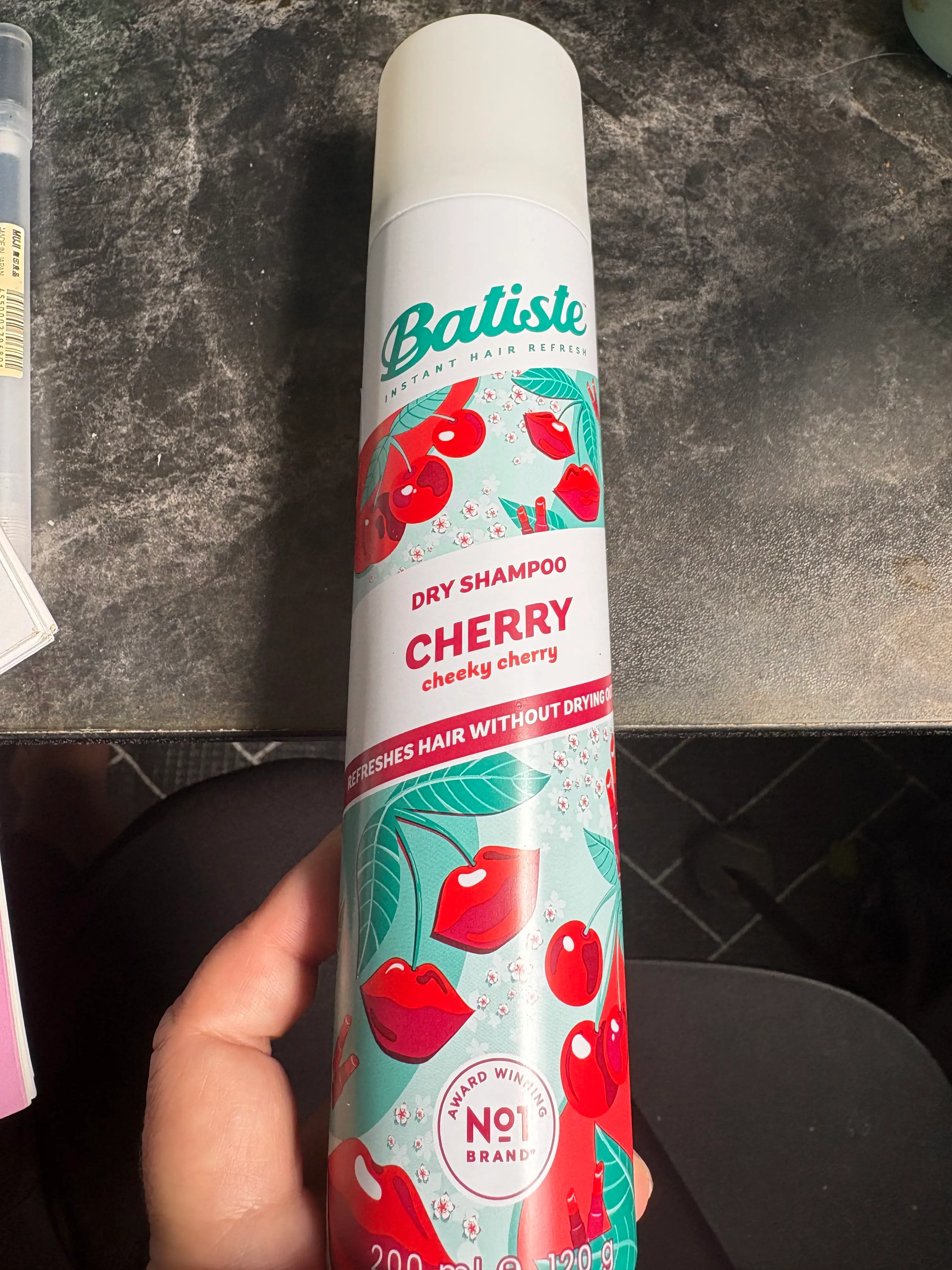 선택된 언니의파우치 리뷰 이미지 - [드라이샴푸 [프룻티 앤 치키 체리]]