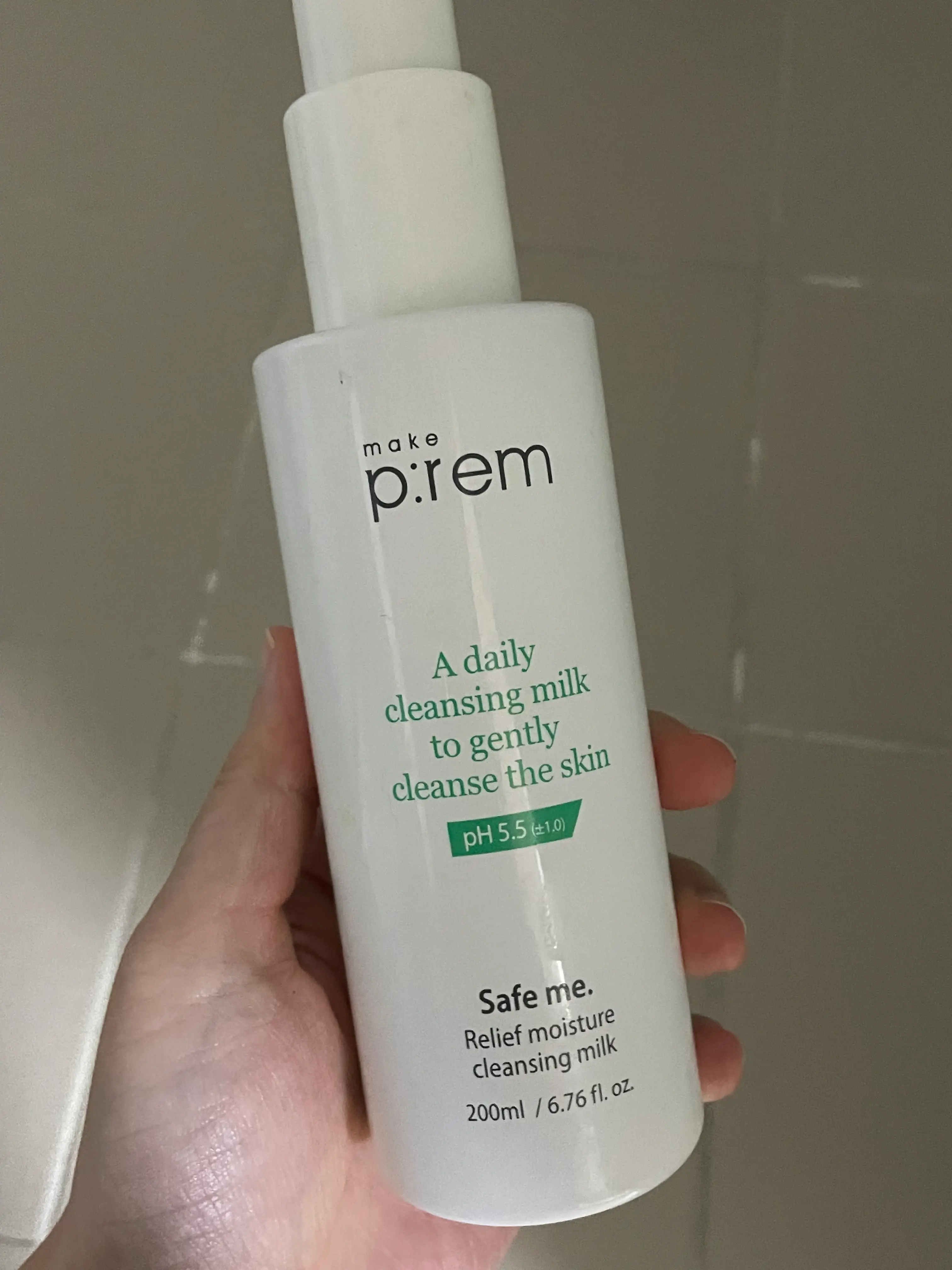 선택된 언니의파우치 리뷰 이미지 - [세이프 미 릴리프 모이스처 클렌징밀크]