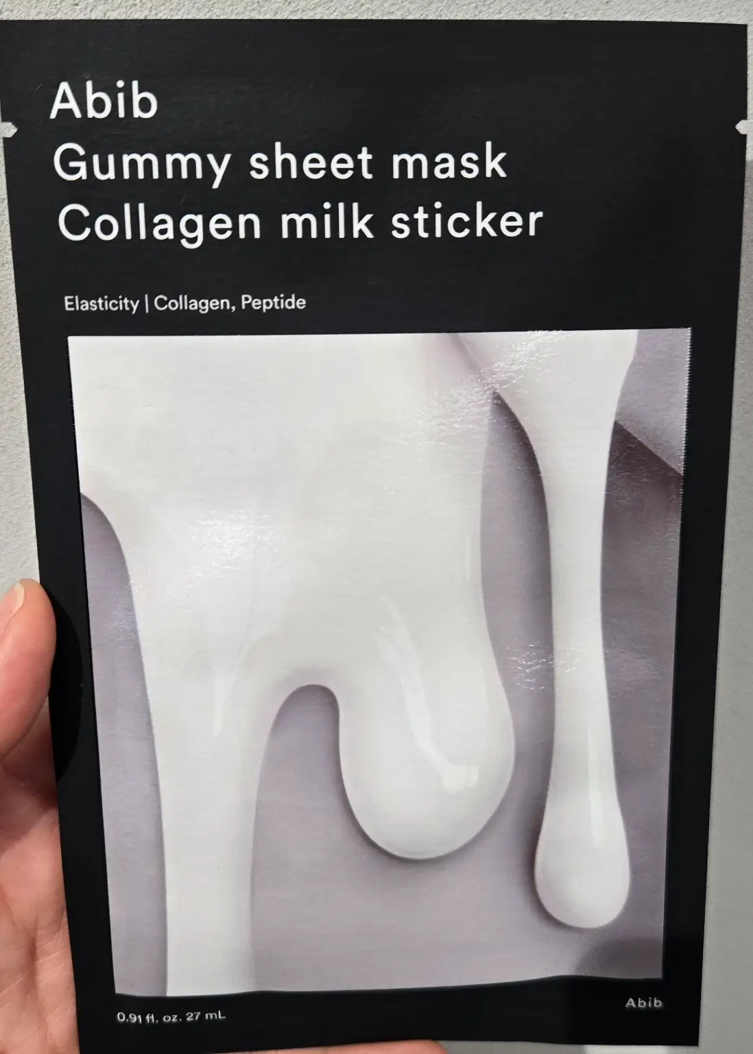 선택된 언니의파우치 리뷰 이미지 - [껌딱지 시트 마스크 콜라겐 밀크 스티커]