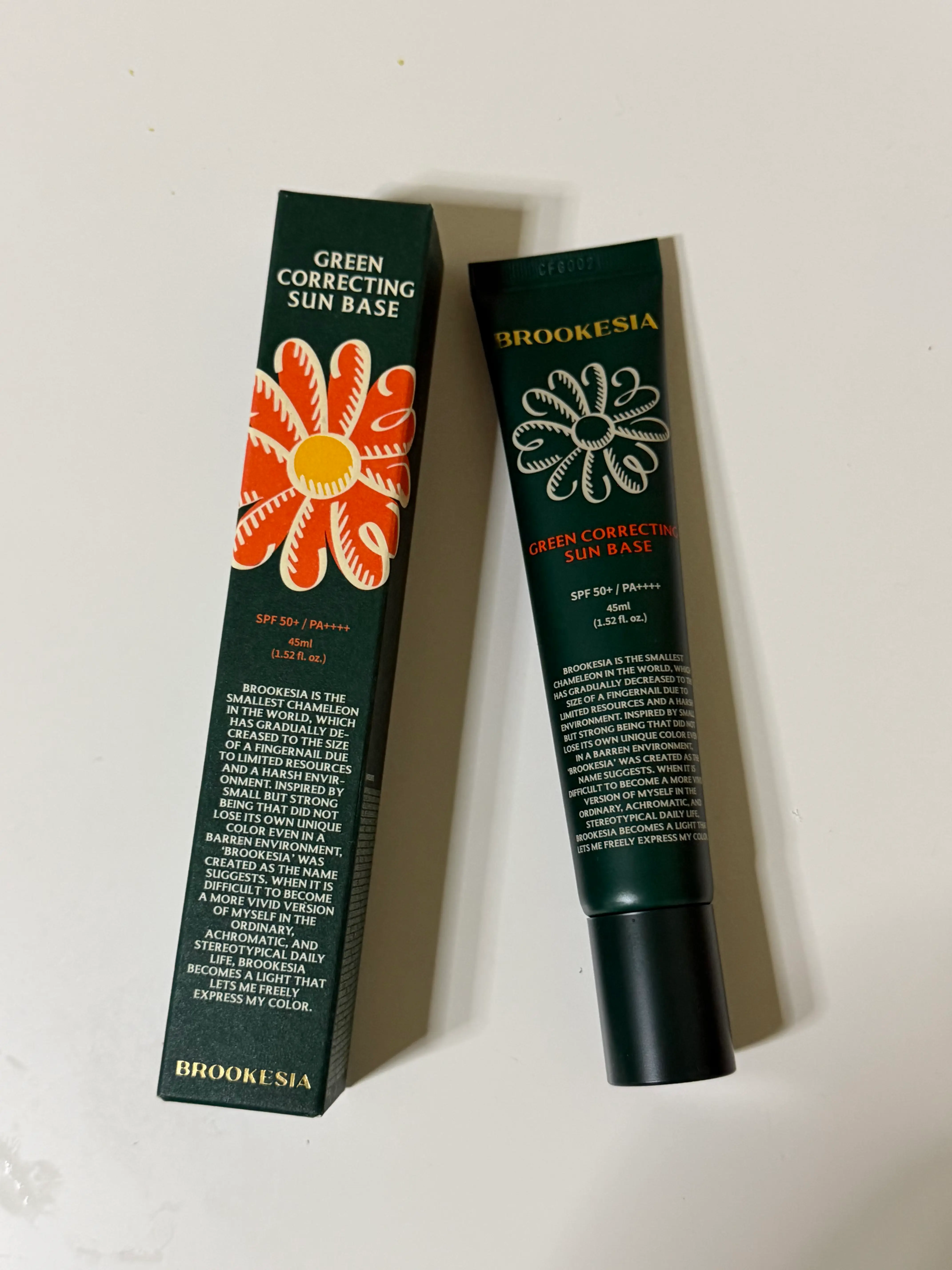 선택된 언니의파우치 리뷰 이미지 - [그린 코렉팅 선 베이스]