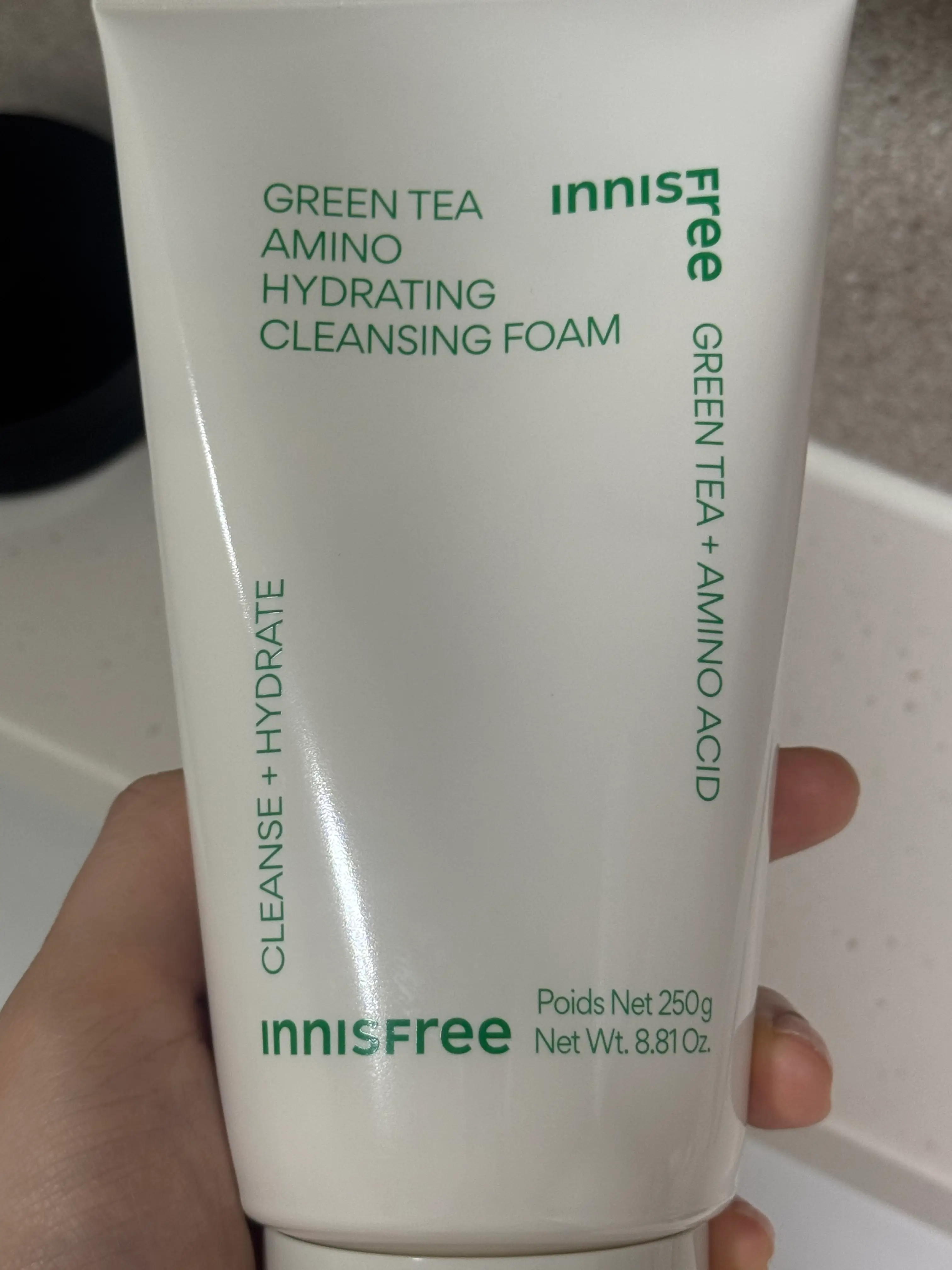 선택된 언니의파우치 리뷰 이미지 - [그린티 아미노 수분 클렌징 폼]