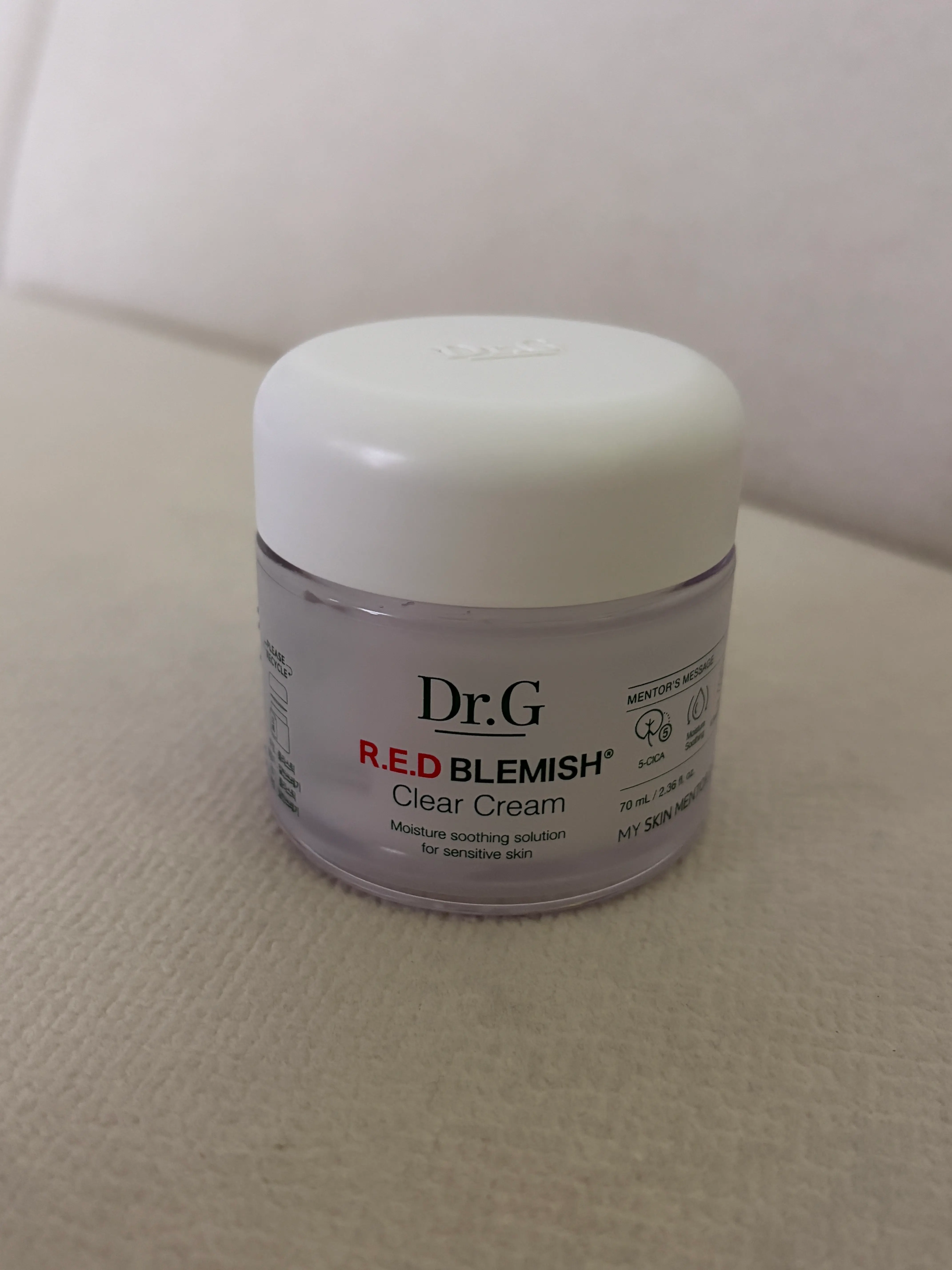 선택된 언니의파우치 리뷰 이미지 - [레드 블레미쉬 클리어 수딩 크림]