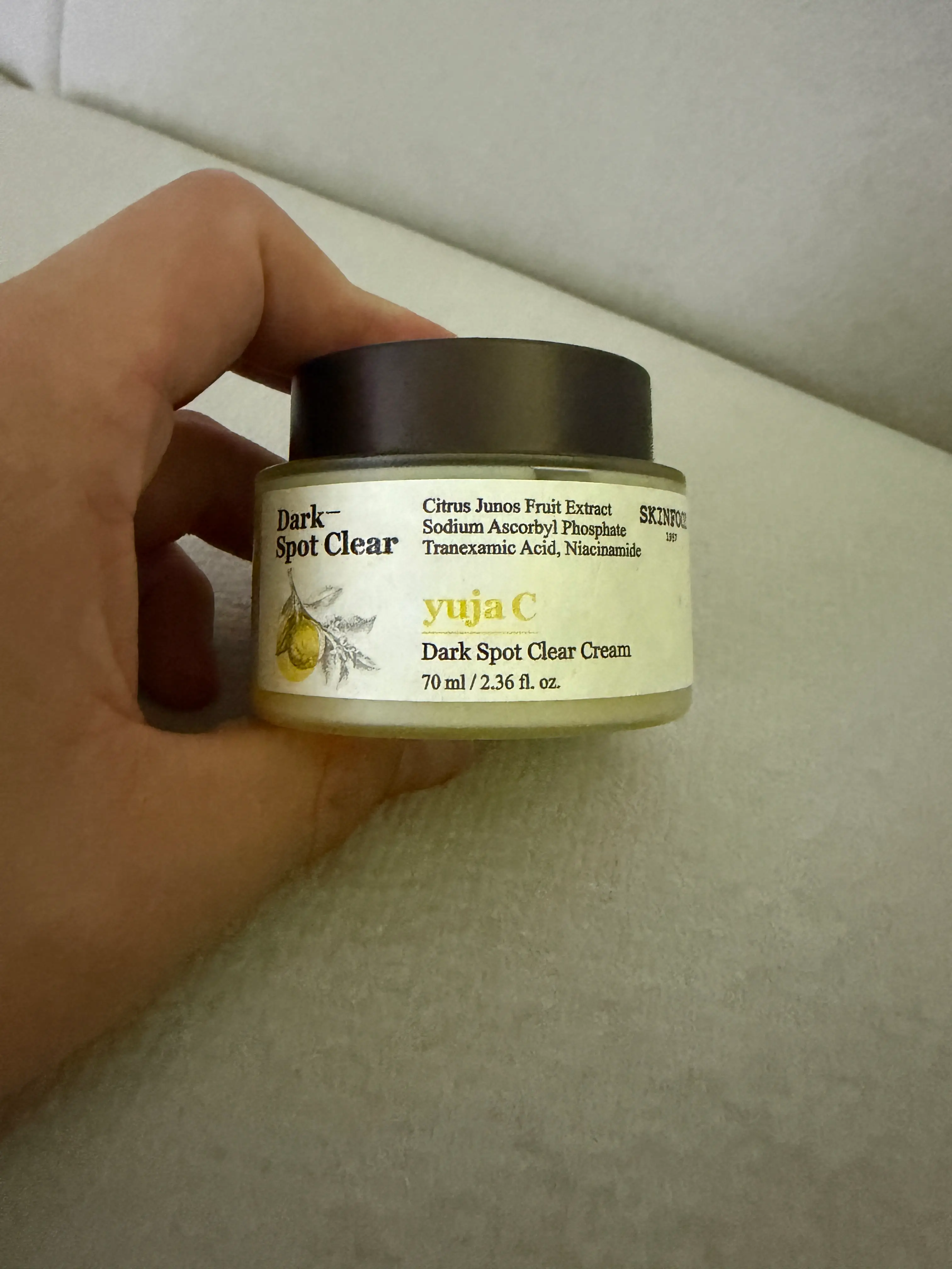 선택된 언니의파우치 리뷰 이미지 - [유자씨 잡티 맑음 크림]