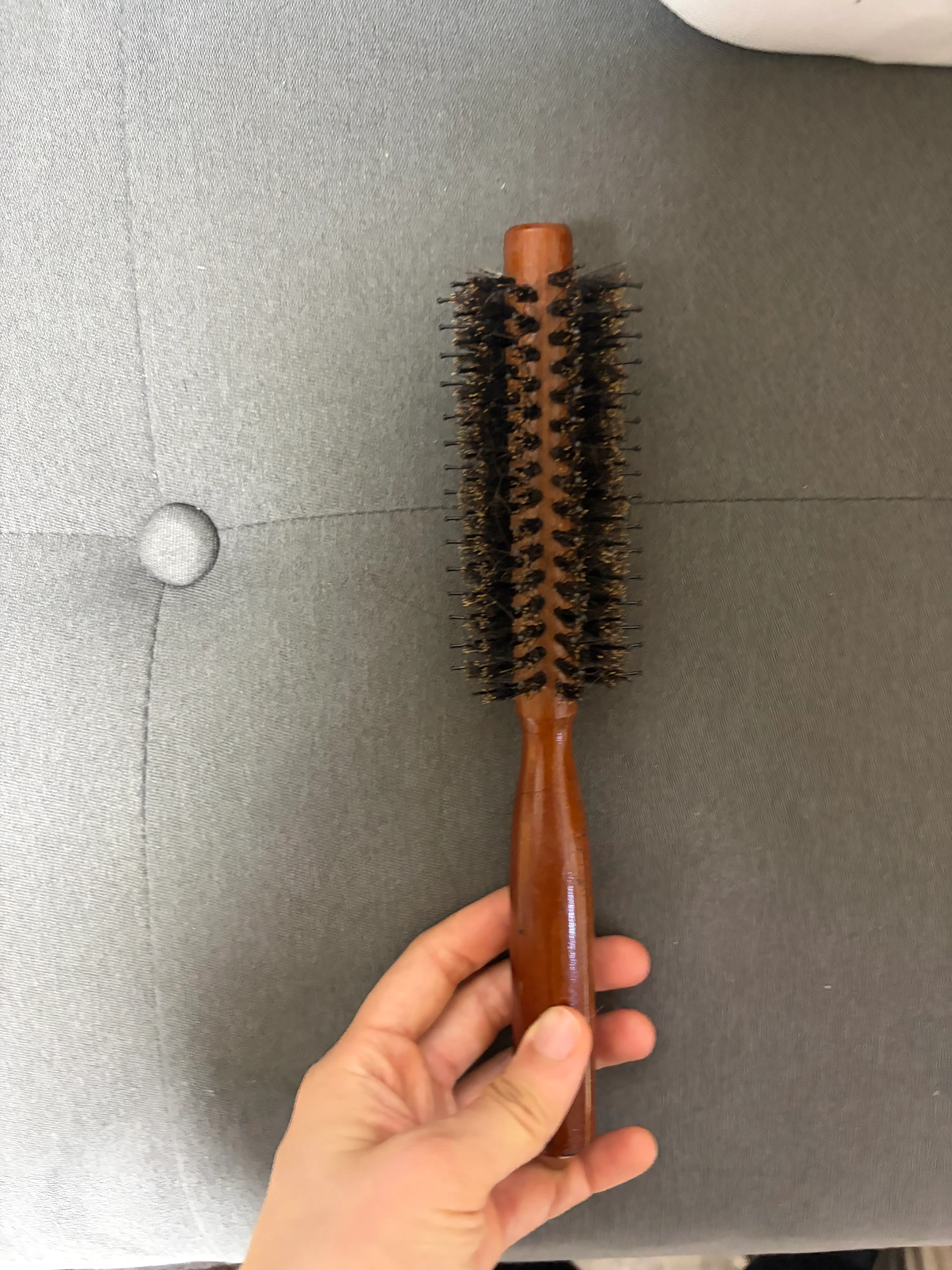 선택된 언니의파우치 리뷰 이미지 - [우드 롤 브러시]