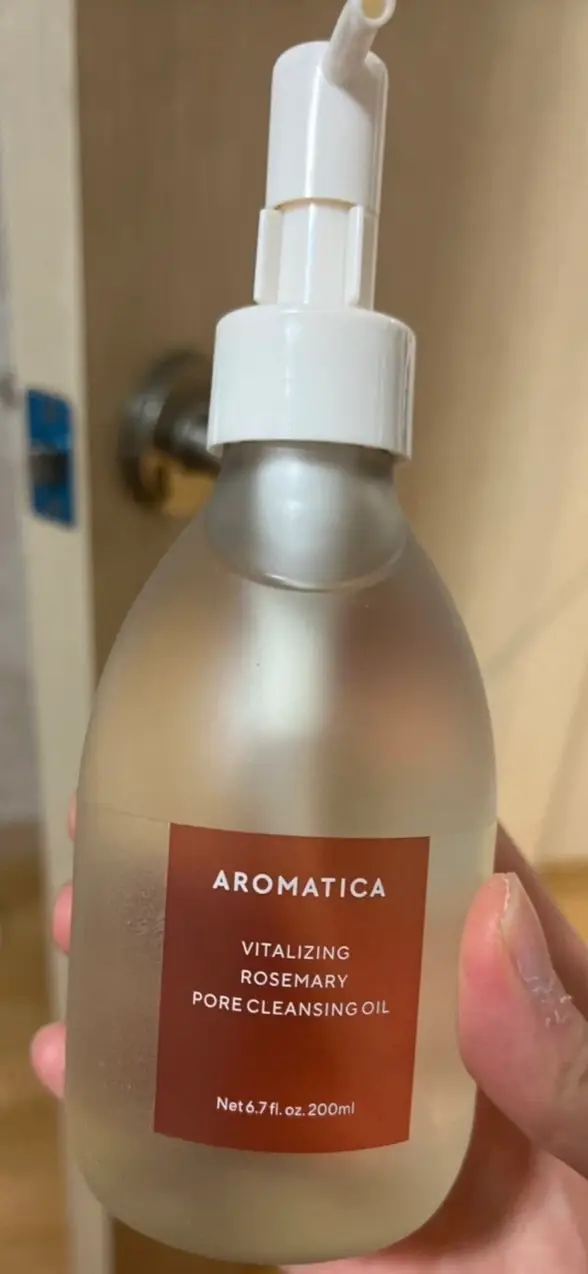 선택된 언니의파우치 리뷰 이미지 - [바이탈라이징 로즈마리 포어 클렌징 오일]