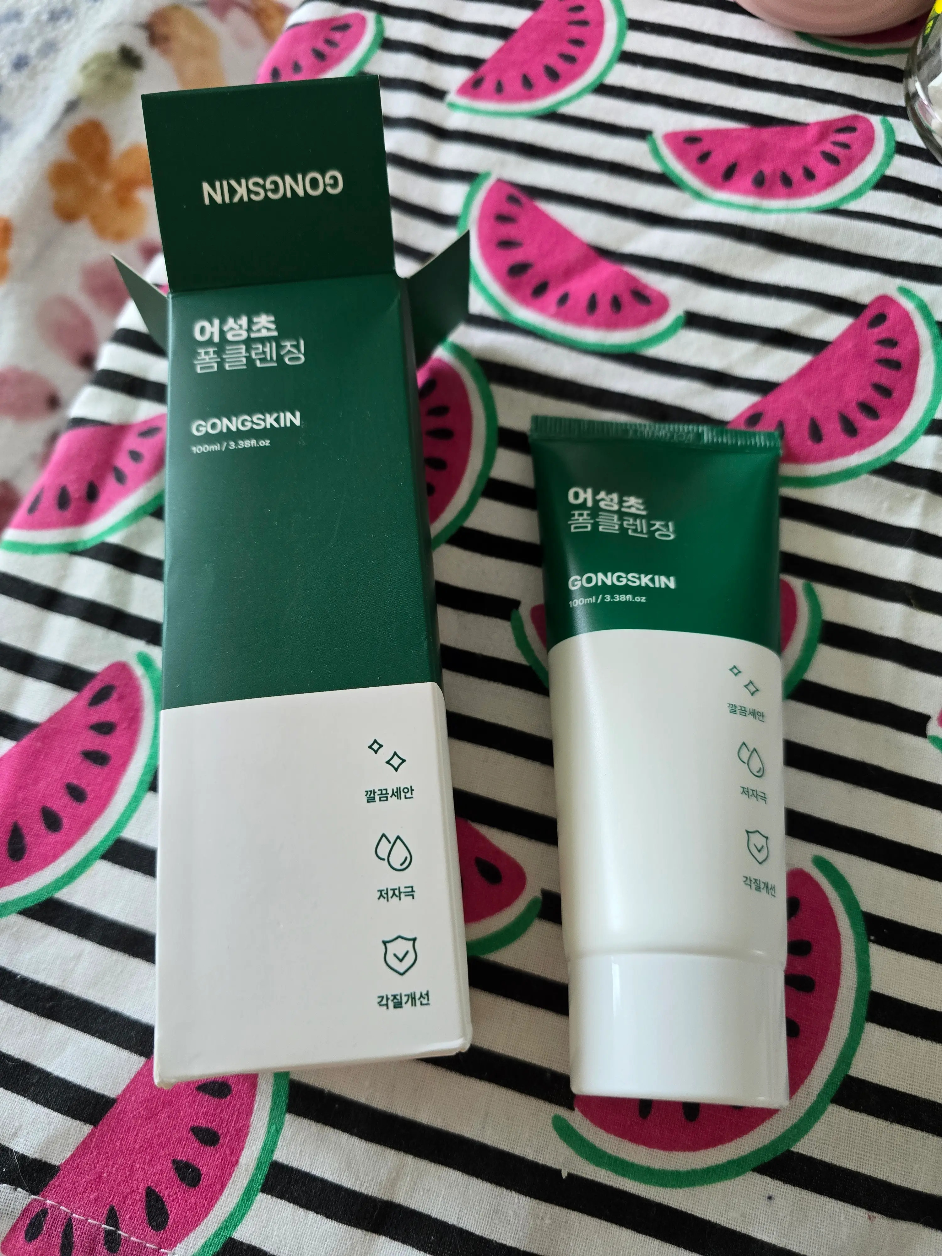 선택된 언니의파우치 리뷰 이미지 - [어성초 폼클렌징]