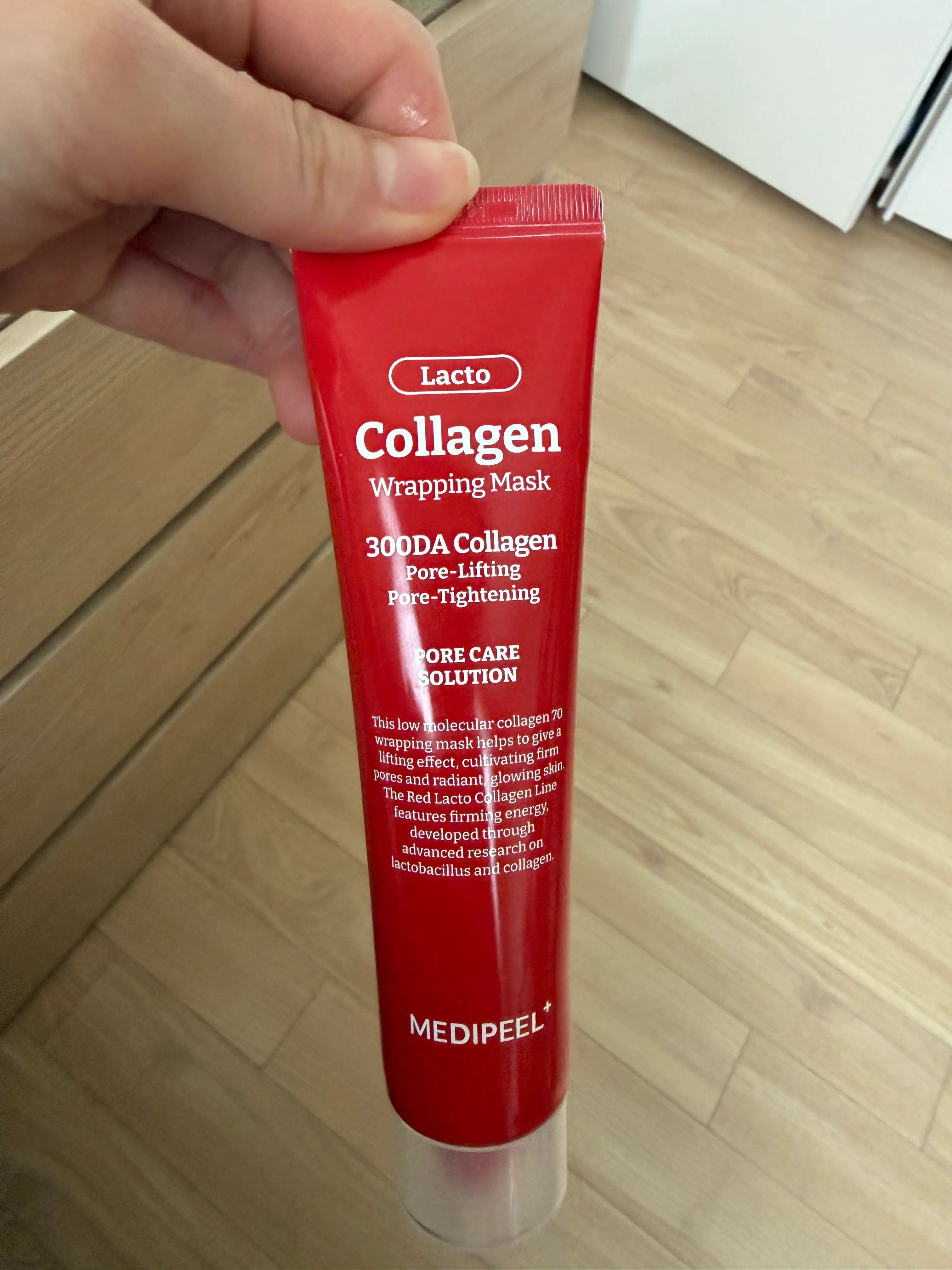 선택된 언니의파우치 리뷰 이미지 - [레드 락토 콜라겐 랩핑 마스크]