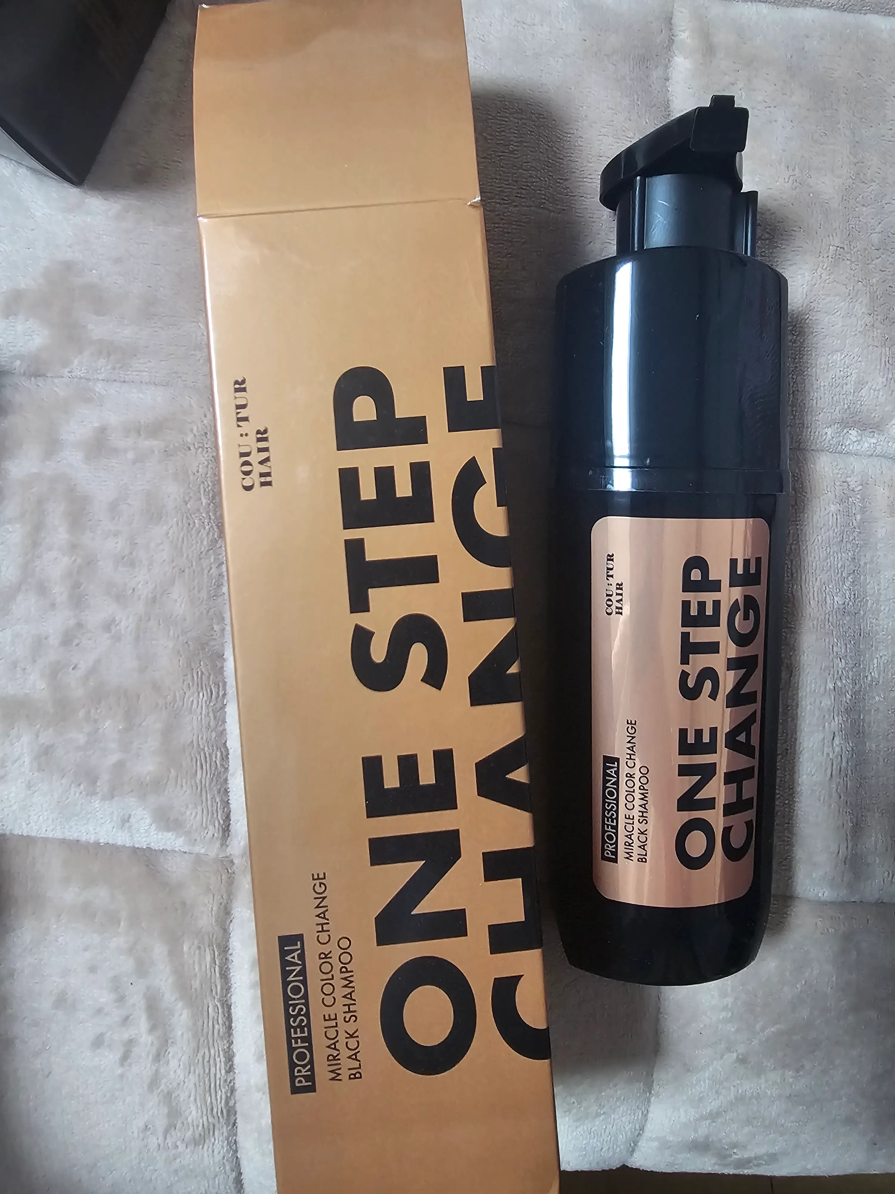 선택된 언니의파우치 리뷰 이미지 - [프로페셔널 미라클 컬러체인지 블랙샴푸]