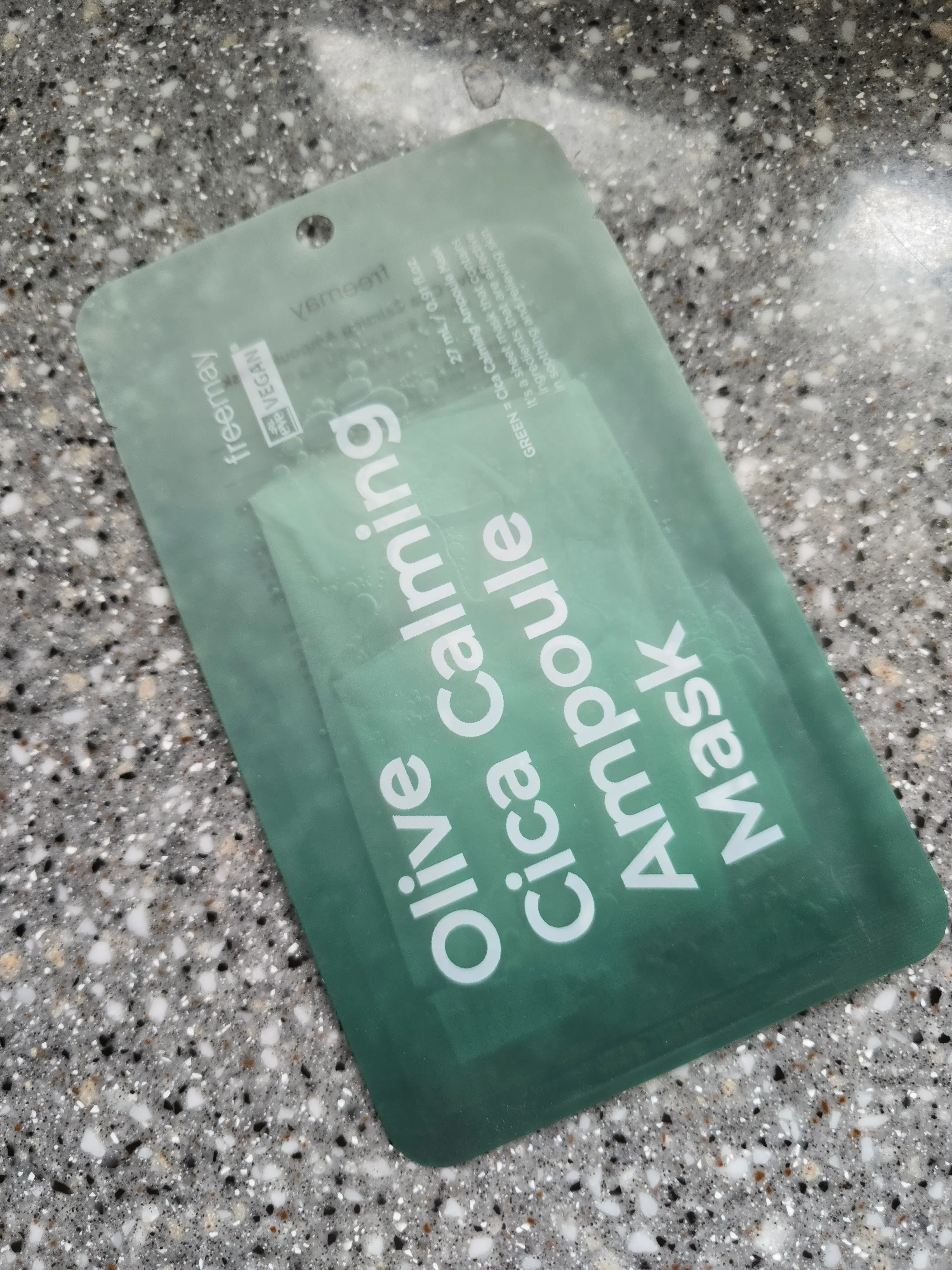 선택된 언니의파우치 리뷰 이미지 - [올리브 시카 카밍 앰플 마스크]