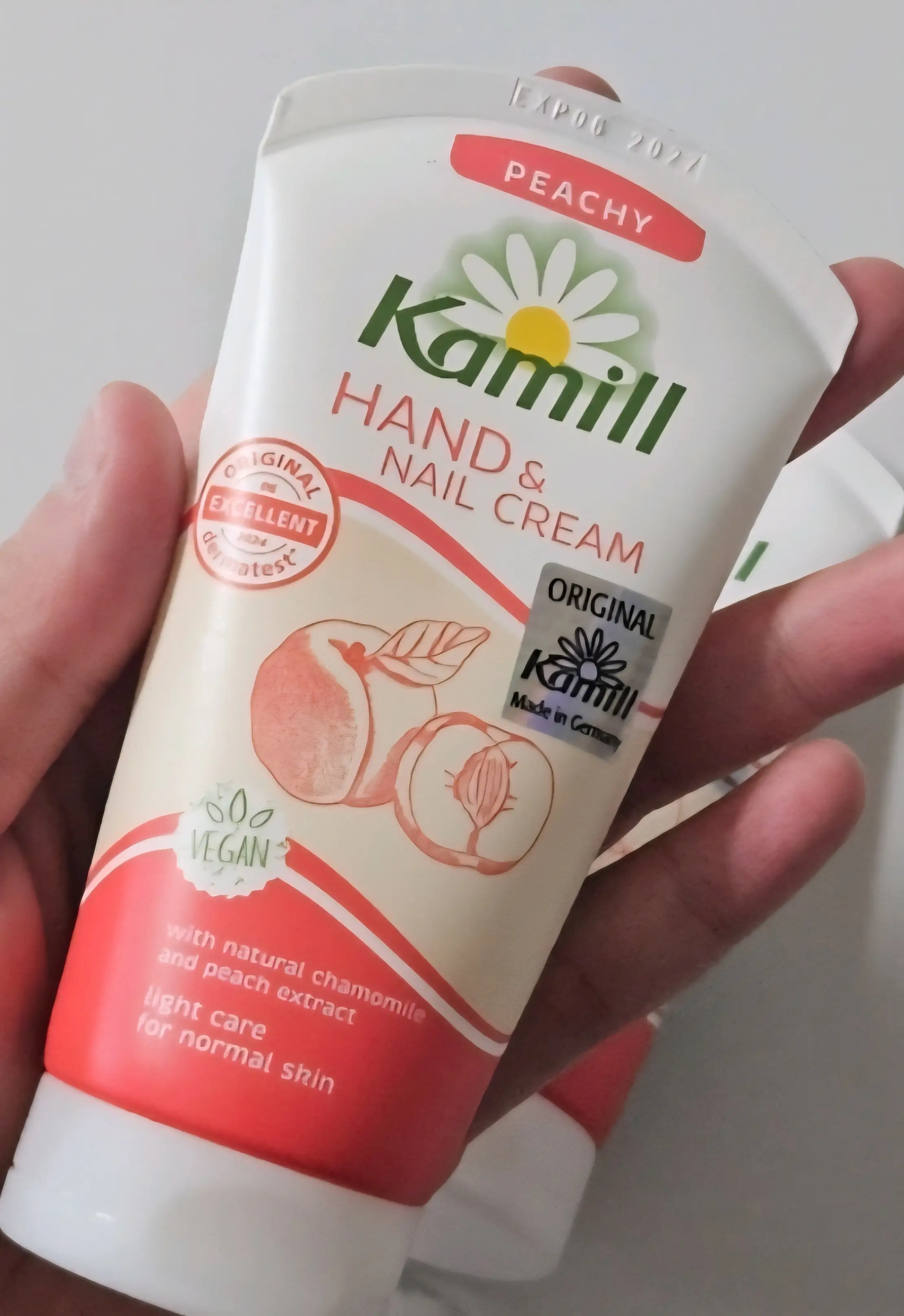 선택된 언니의파우치 리뷰 이미지 - [핸드 앤 네일 크림 피치]