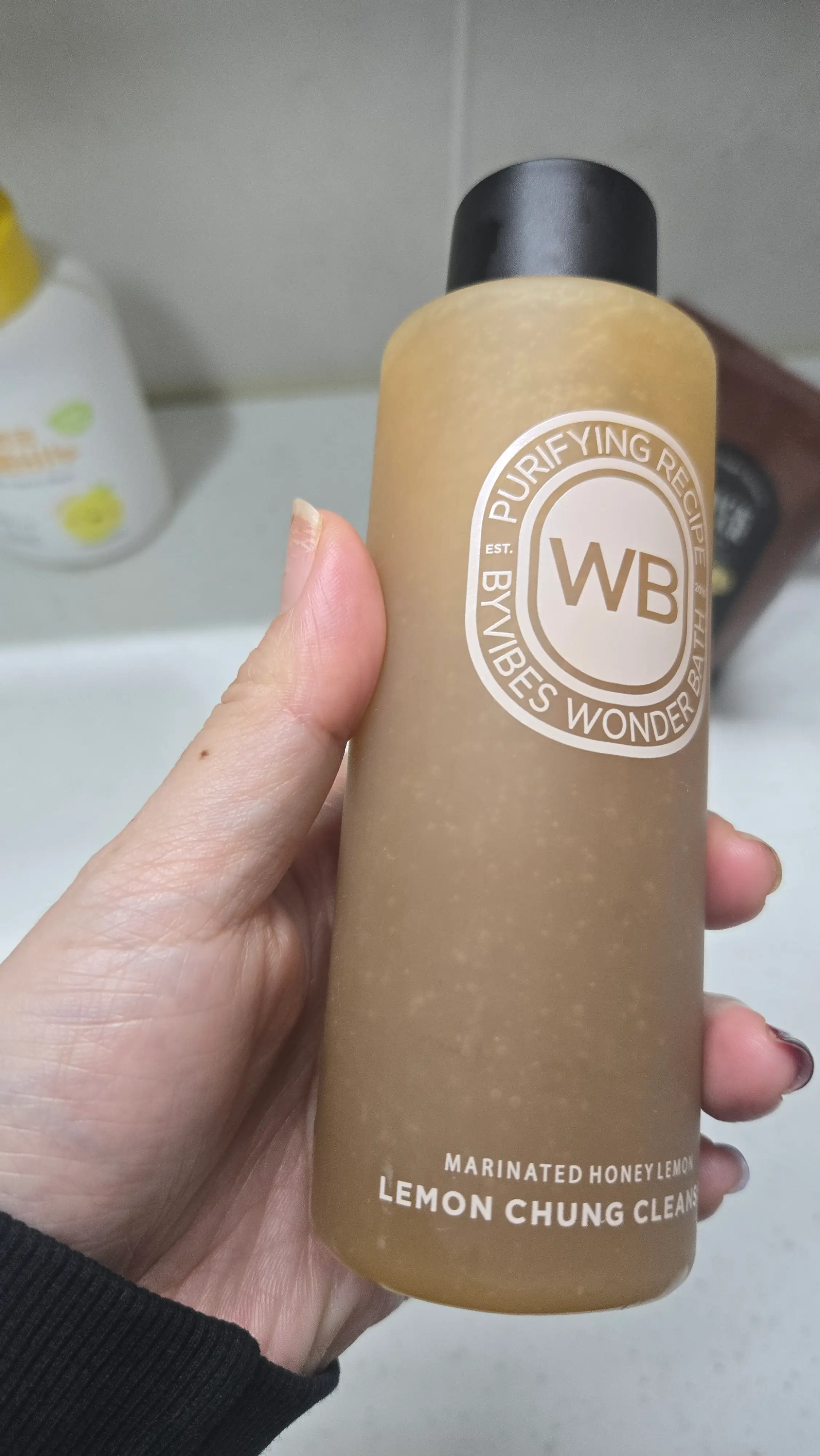 선택된 언니의파우치 리뷰 이미지 - [레몬청 팩 클렌저 허니 앤 레몬]