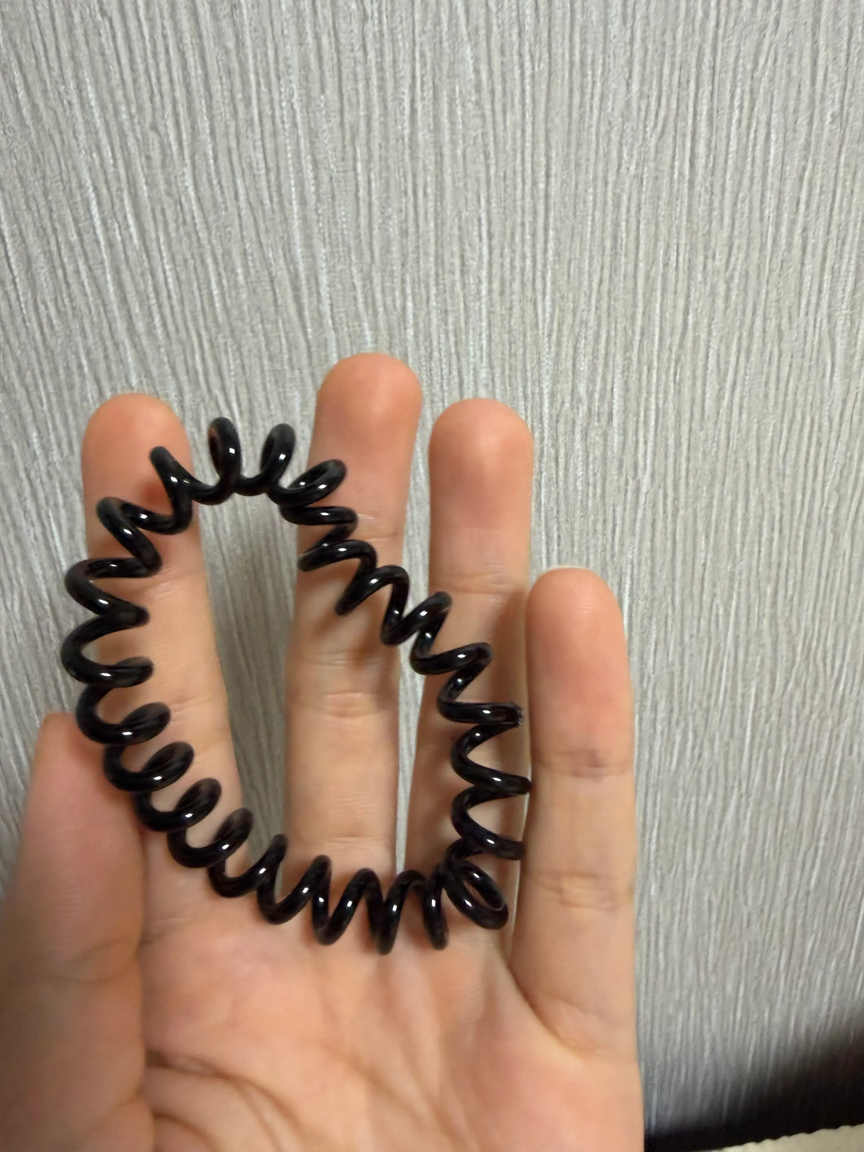 선택된 언니의파우치 리뷰 이미지 - [얇은 스프링 컬러 헤어고무줄]