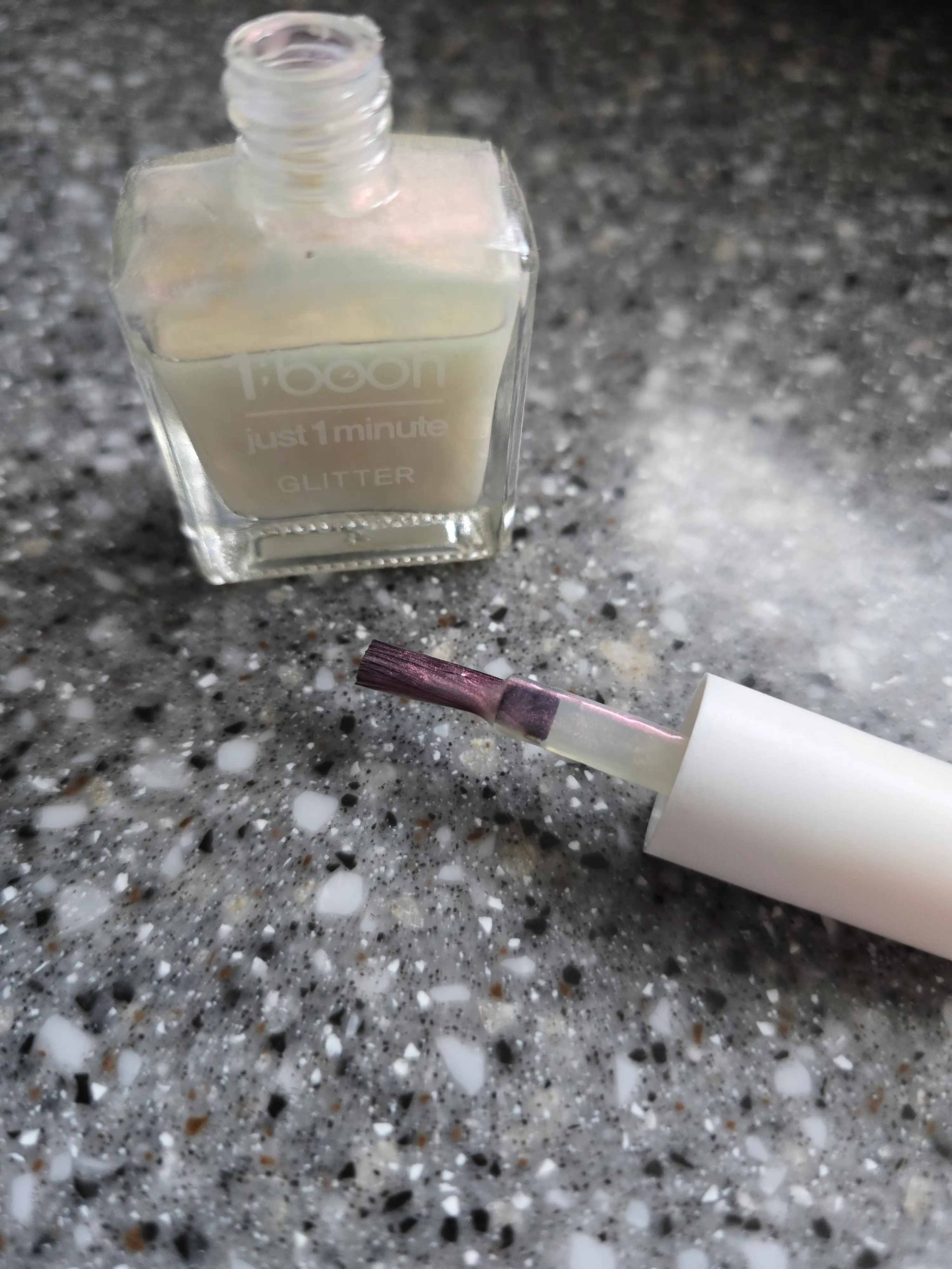 선택된 언니의파우치 리뷰 이미지 - [유어네일 1분네일 글리터]