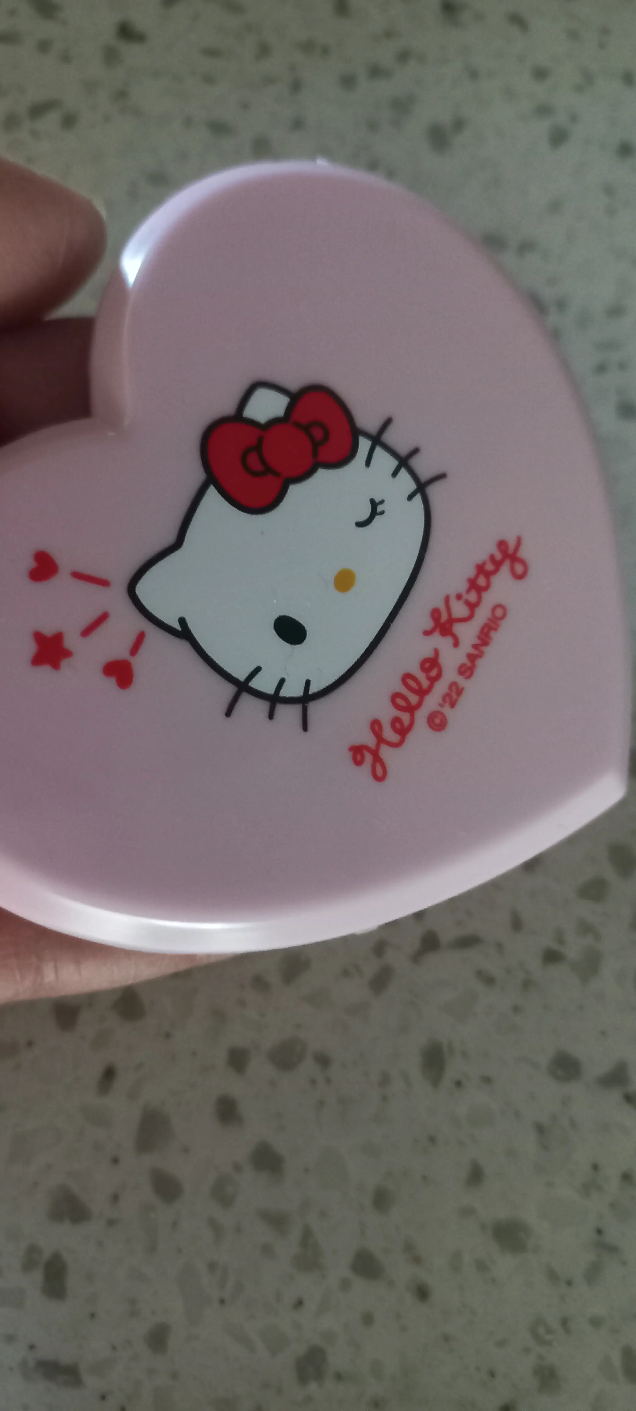 선택된 언니의파우치 리뷰 이미지 - [헬로키티 빗 거울 세트]