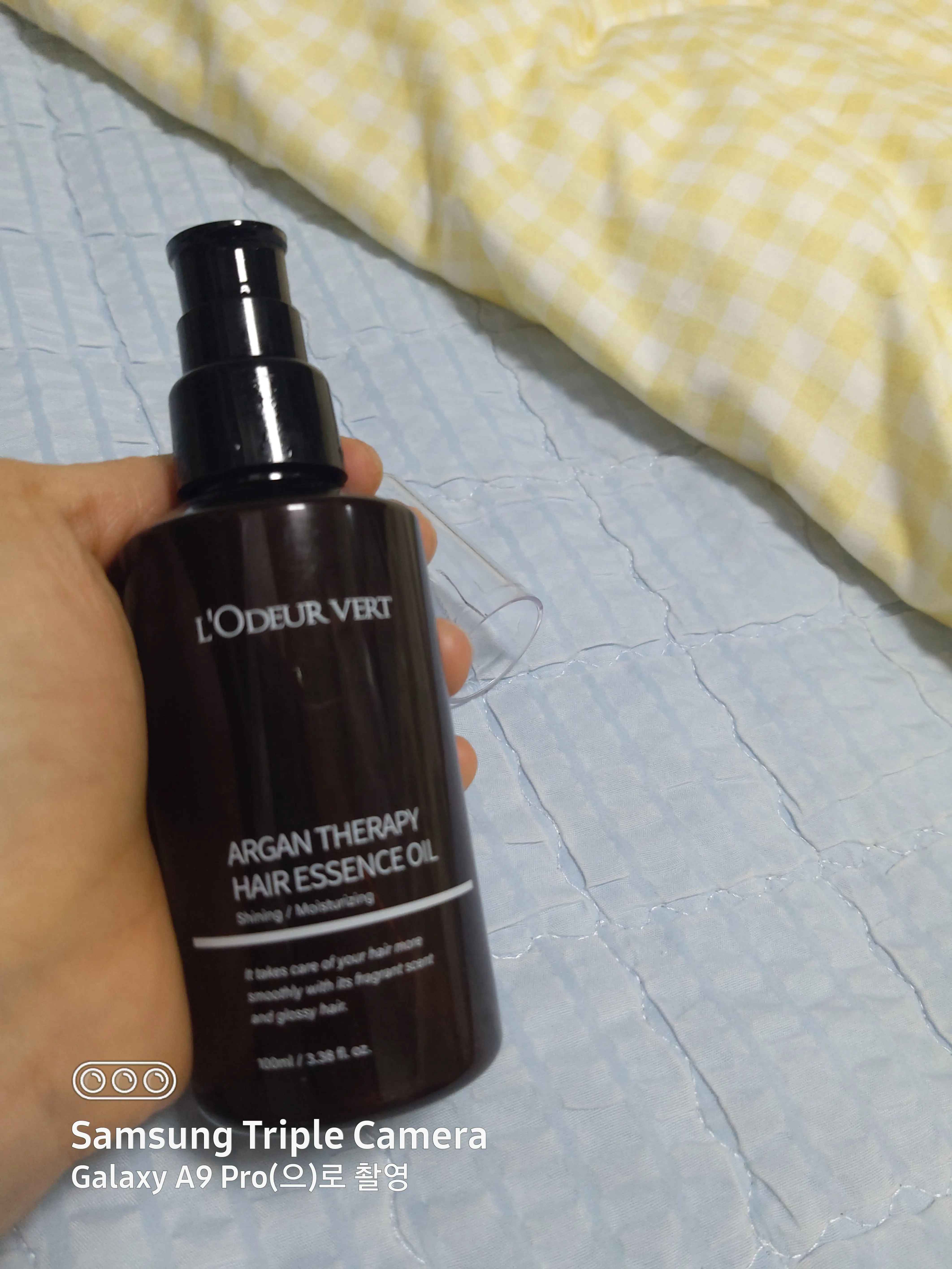 선택된 언니의파우치 리뷰 이미지 - [아르간 테라피 헤어 에센스 오일]