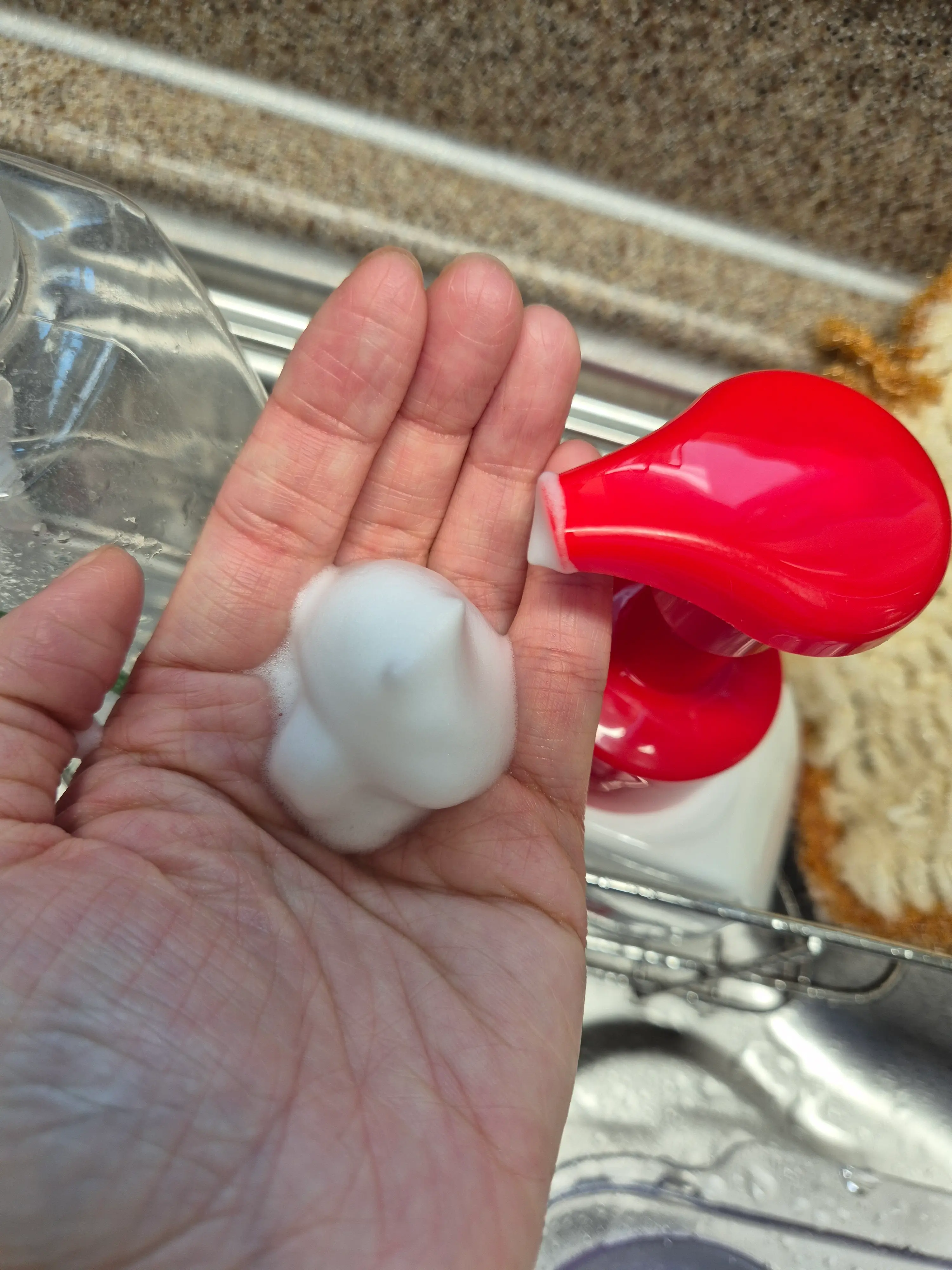 선택된 언니의파우치 리뷰 이미지 - [V3 토탈 포밍 핸드워시]