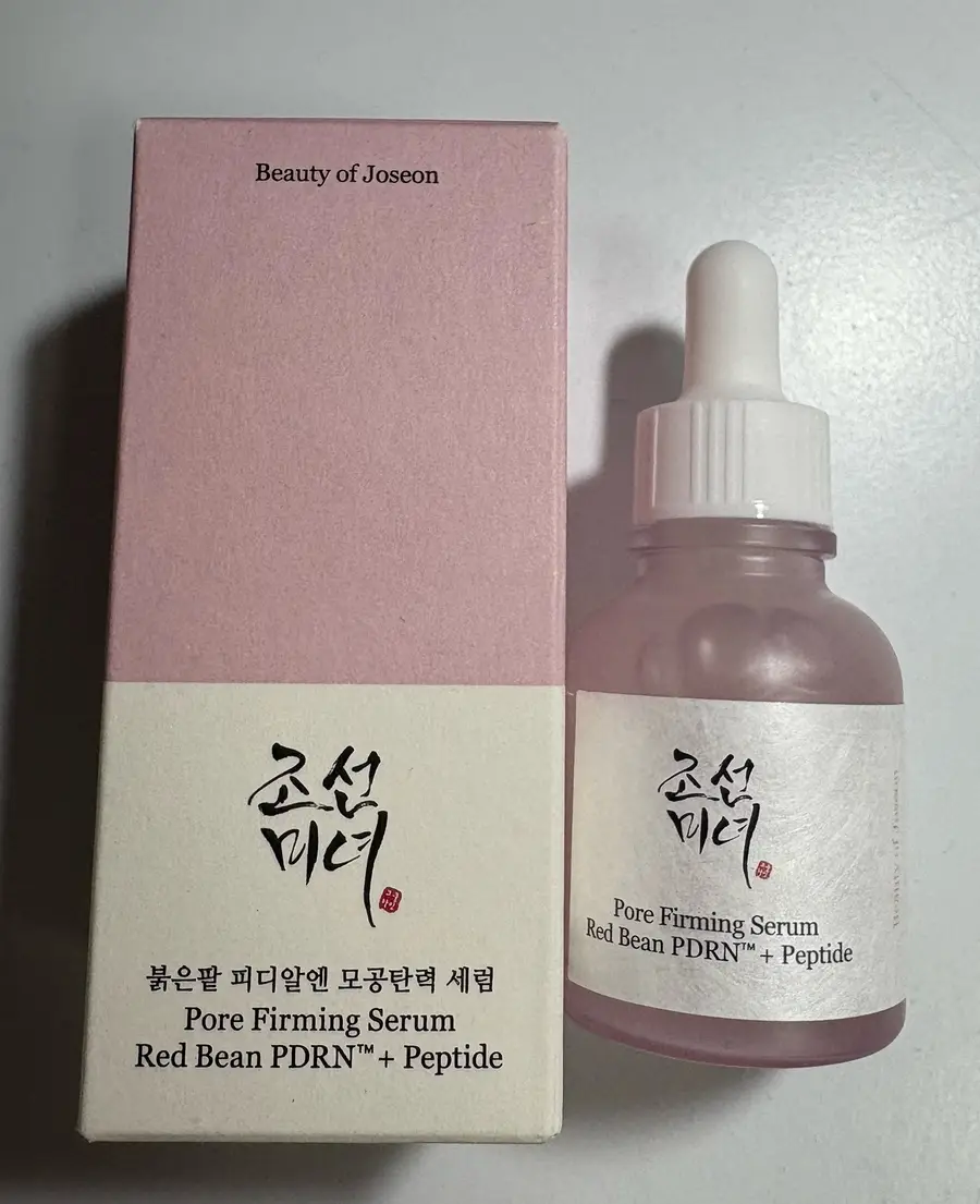 선택된 언니의파우치 리뷰 이미지 - [붉은 팥 피디알엔 모공탄력 세럼]